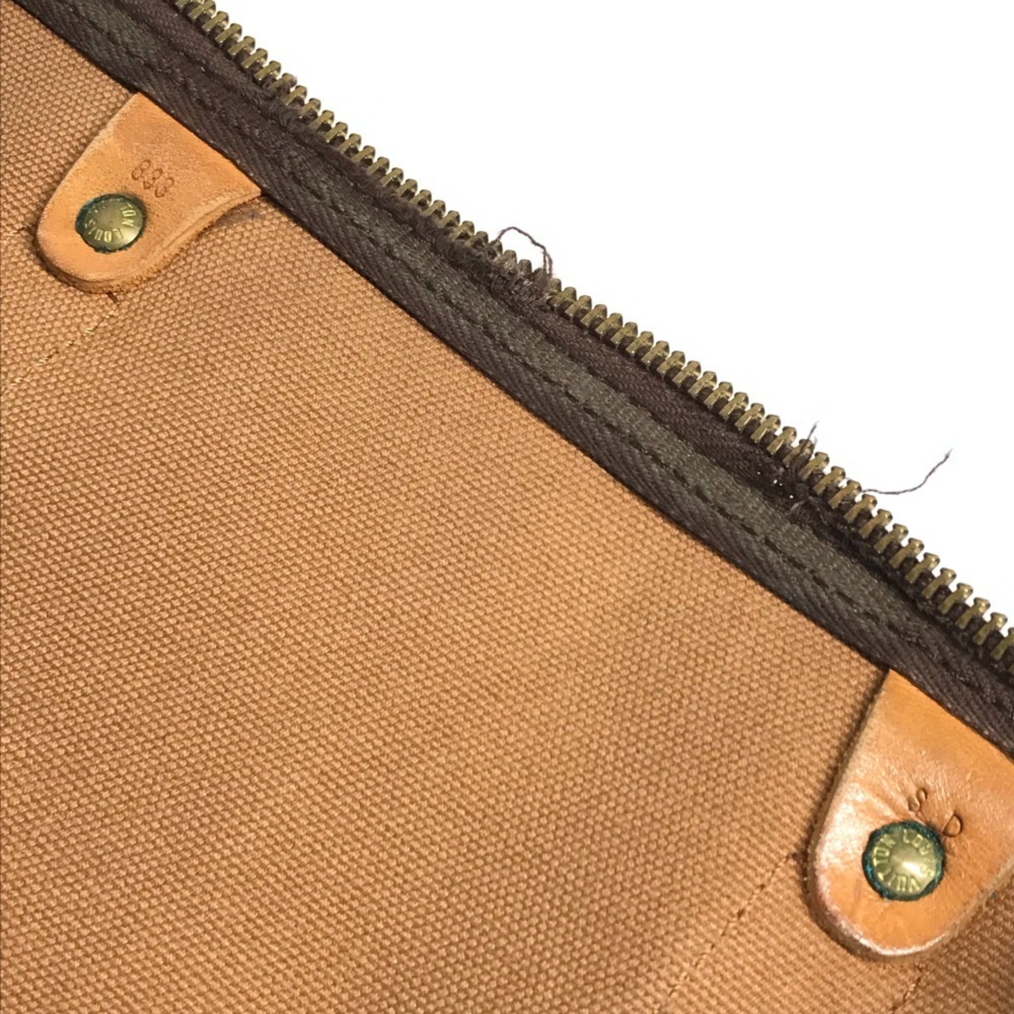 Louis Vuitton Brown Monogram Canvas Boston Bag Handbag (Pre-Owned)