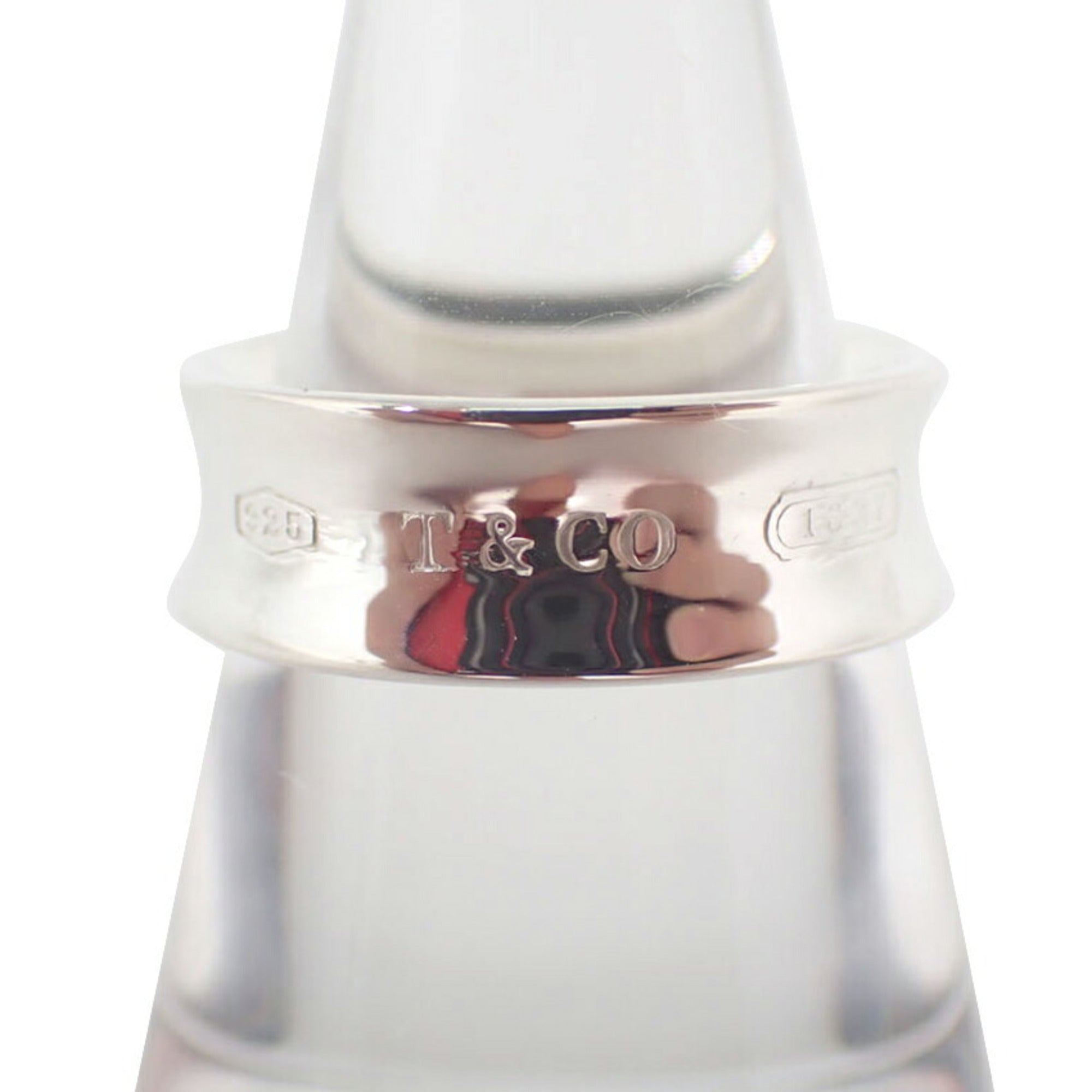 Tiffany Sterling Silver 925 Band Ring (Pre-Owned)