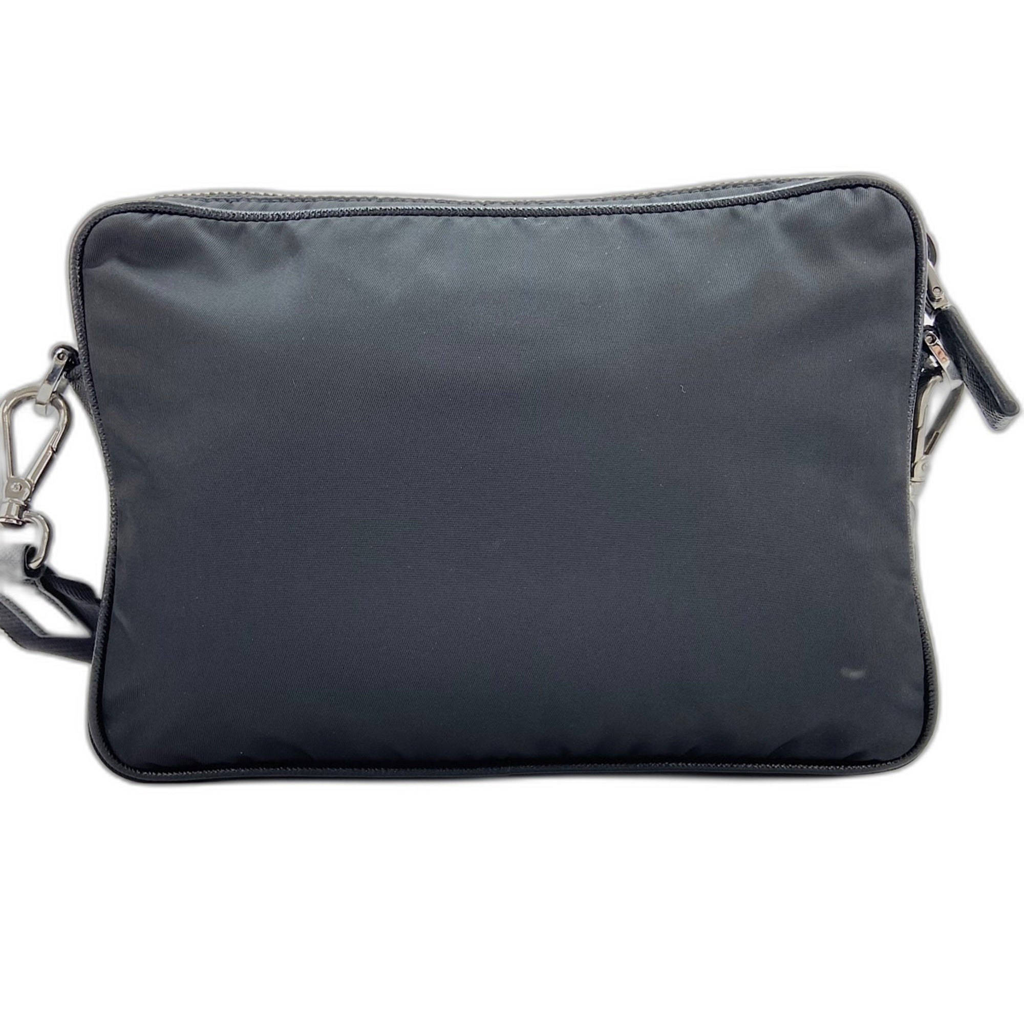 Prada Black Nylon Shoulder Bag (Pre-Owned)