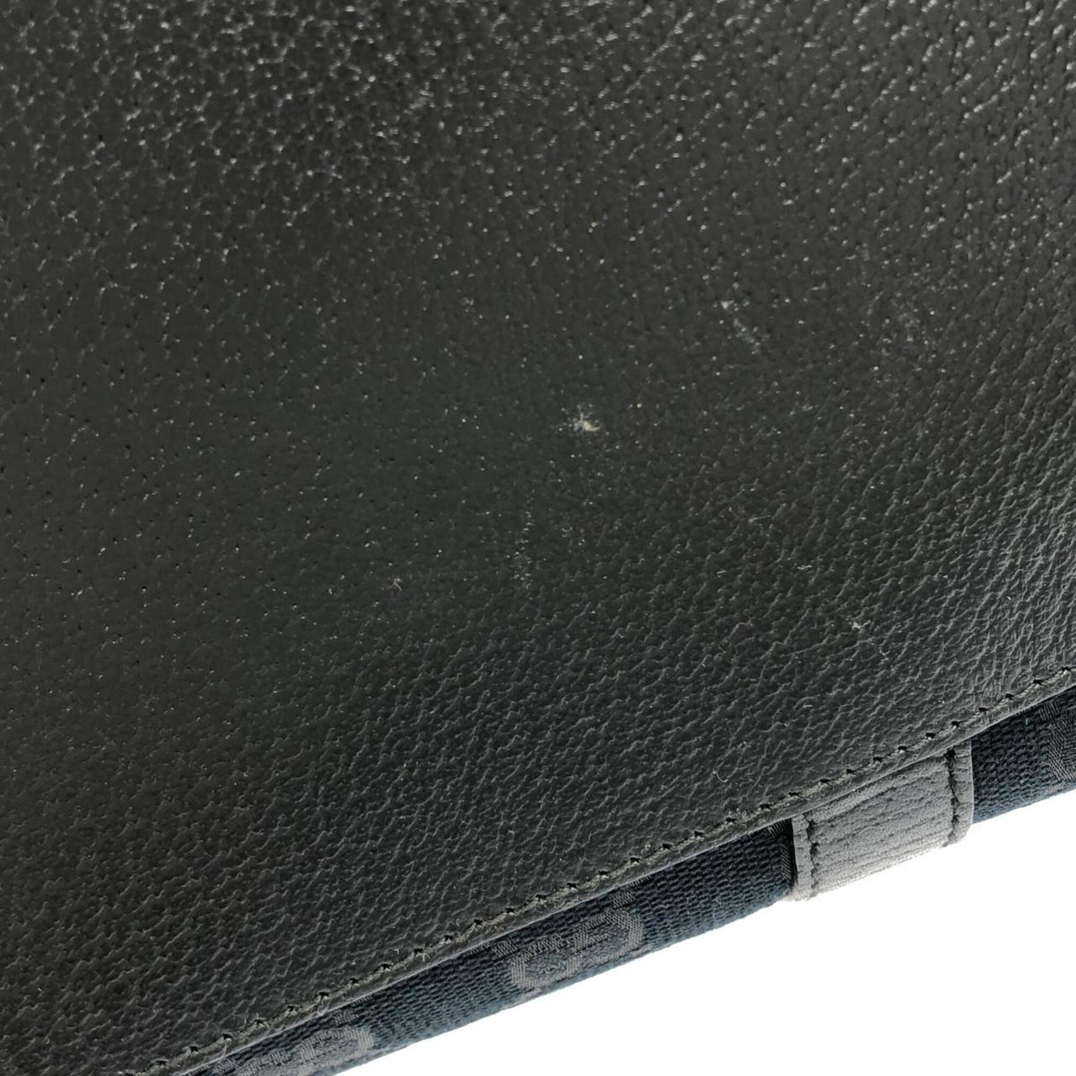 Gucci Black Gg Canvas Handbag (Pre-Owned)
