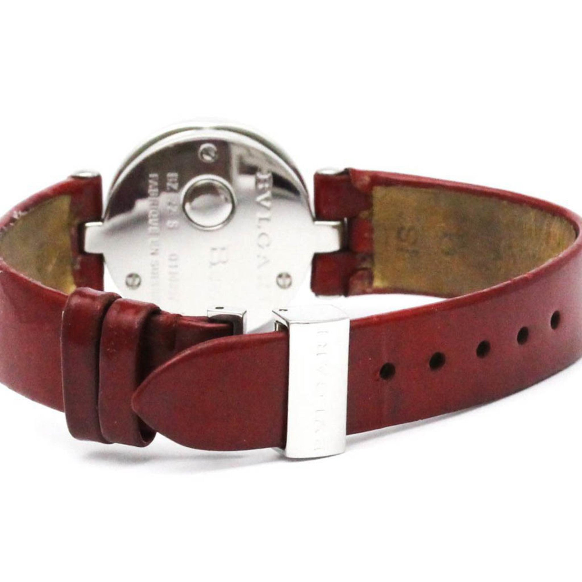 Bvlgari Bvlgari B.Zero 1 Quartz Watch Stainless Steel And Leather Watch (Pre-Owned)