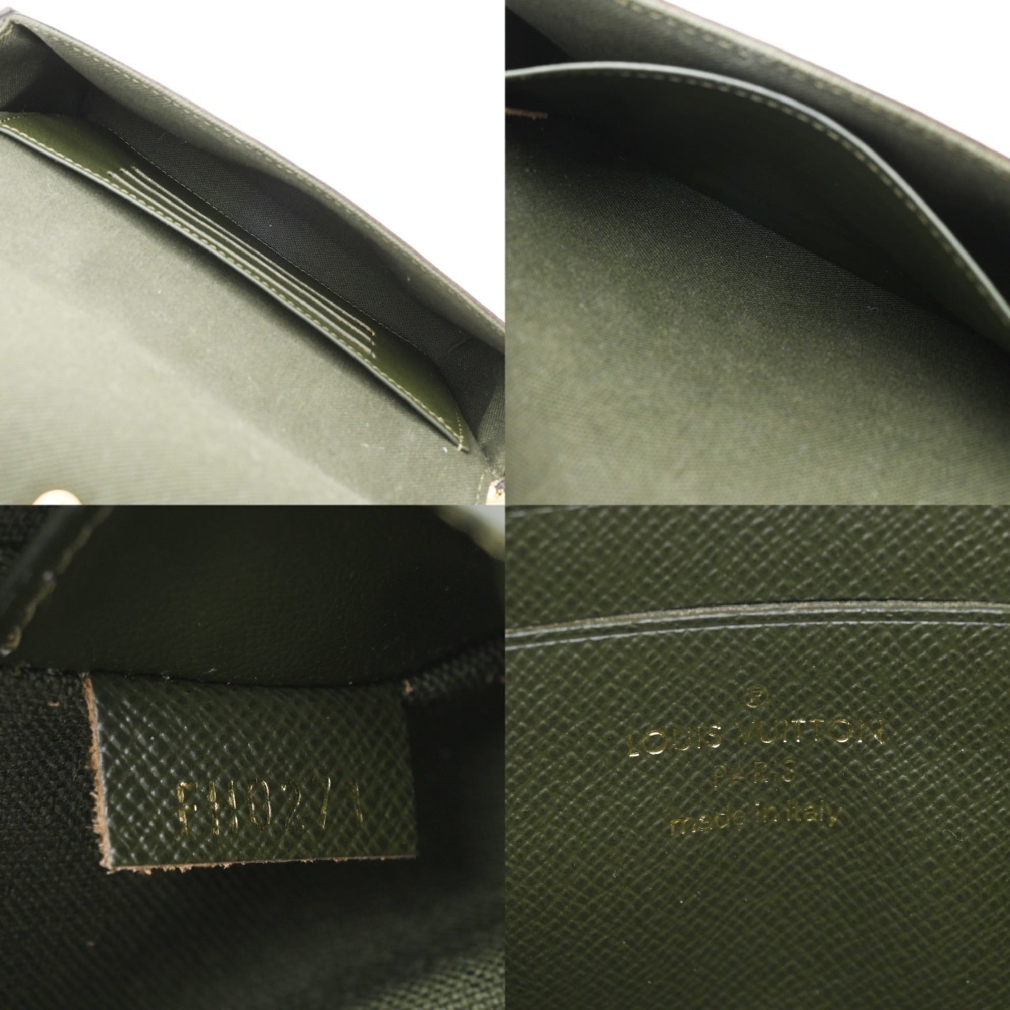 Louis Vuitton Monogram Brown Khaki Monogram Pochette Shoulder Bag (Pre-Owned)
