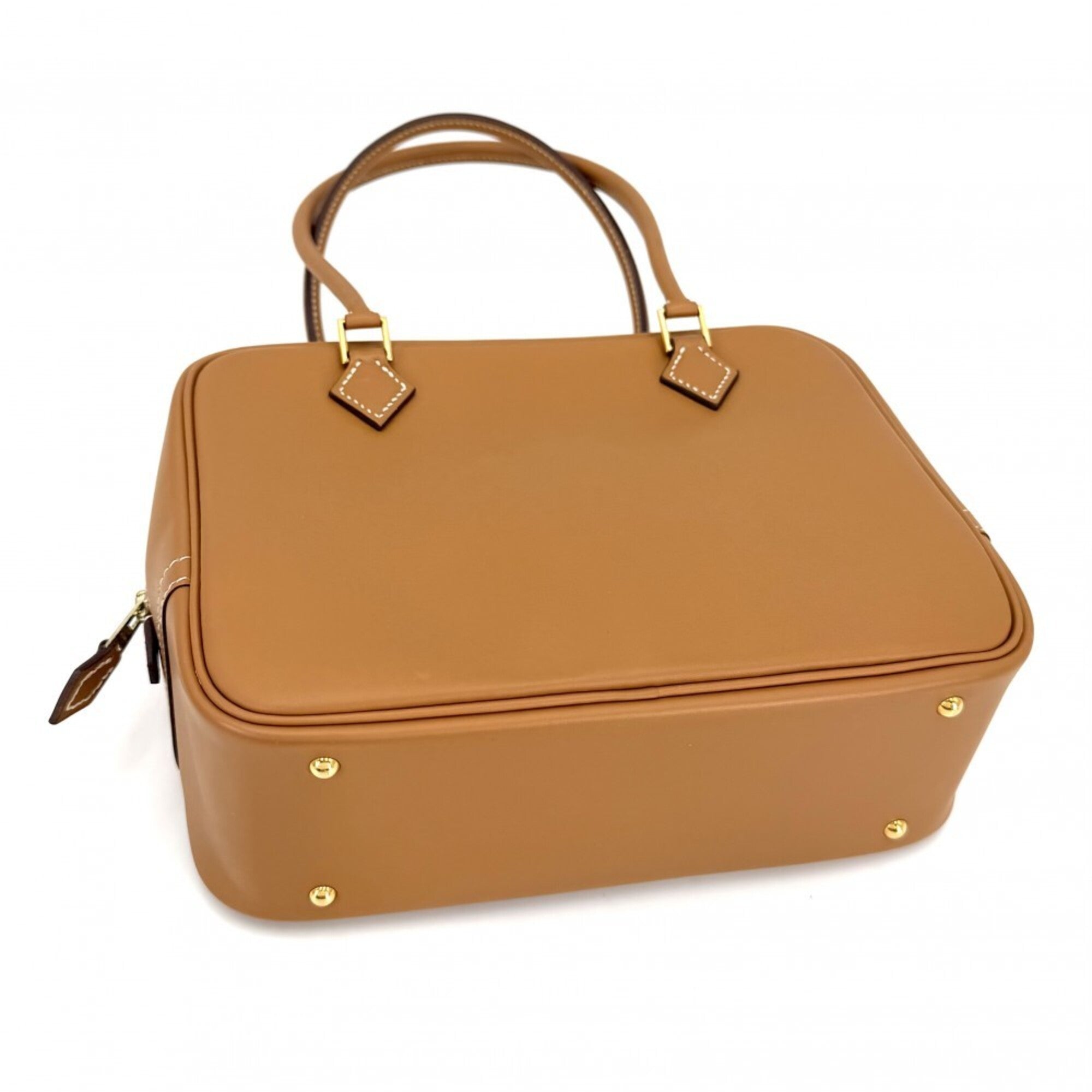 Hermes Brown Leather Handbag (Pre-Owned)