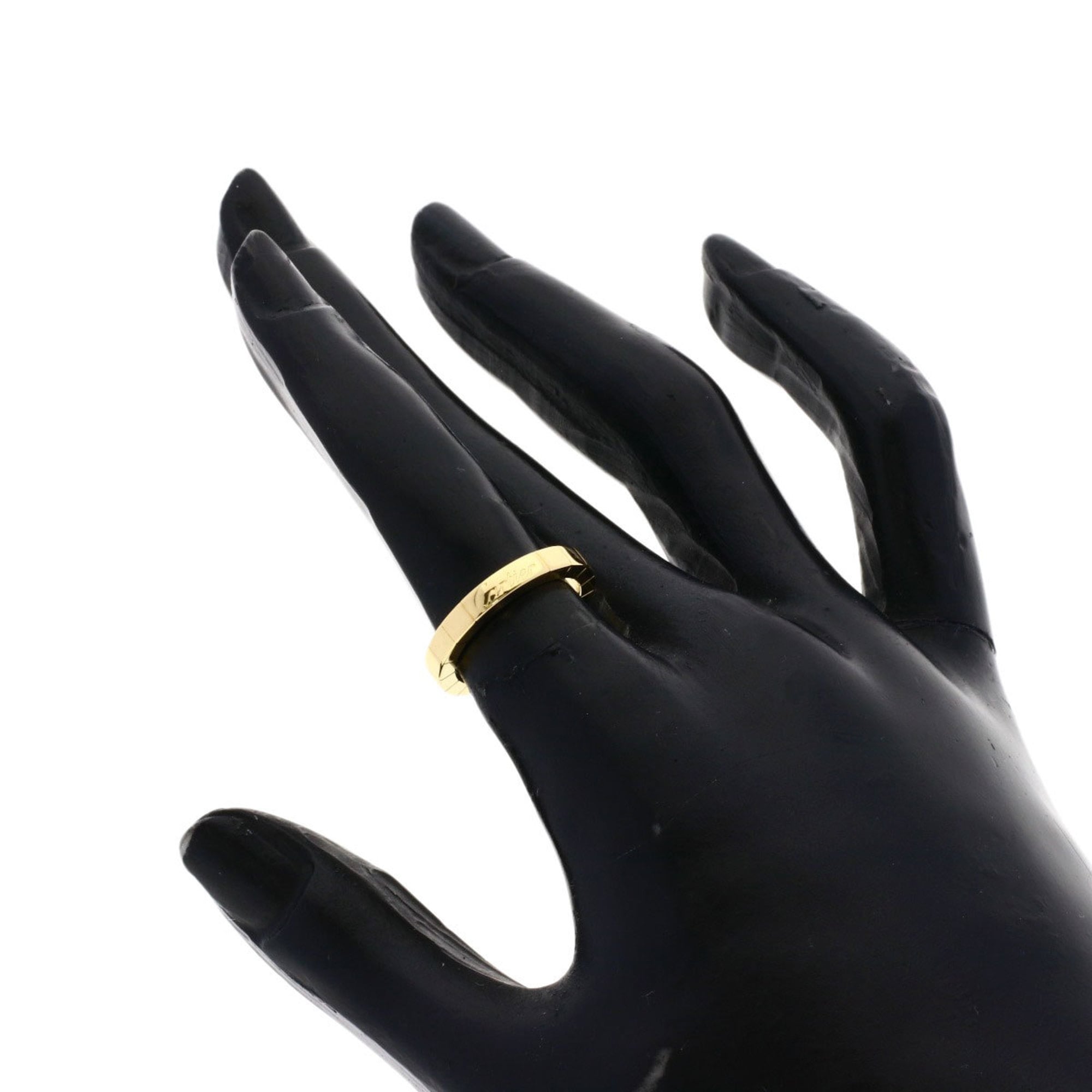 Cartier Lanieres Yellow Gold (18K) Band Ring (Pre-Owned)