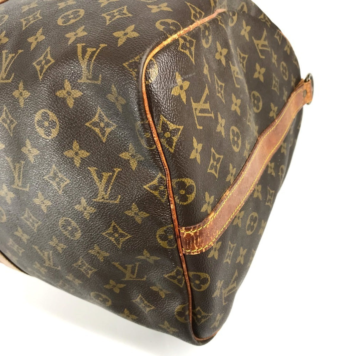 Louis Vuitton Brown Monogram Canvas Boston Bag Handbag (Pre-Owned)