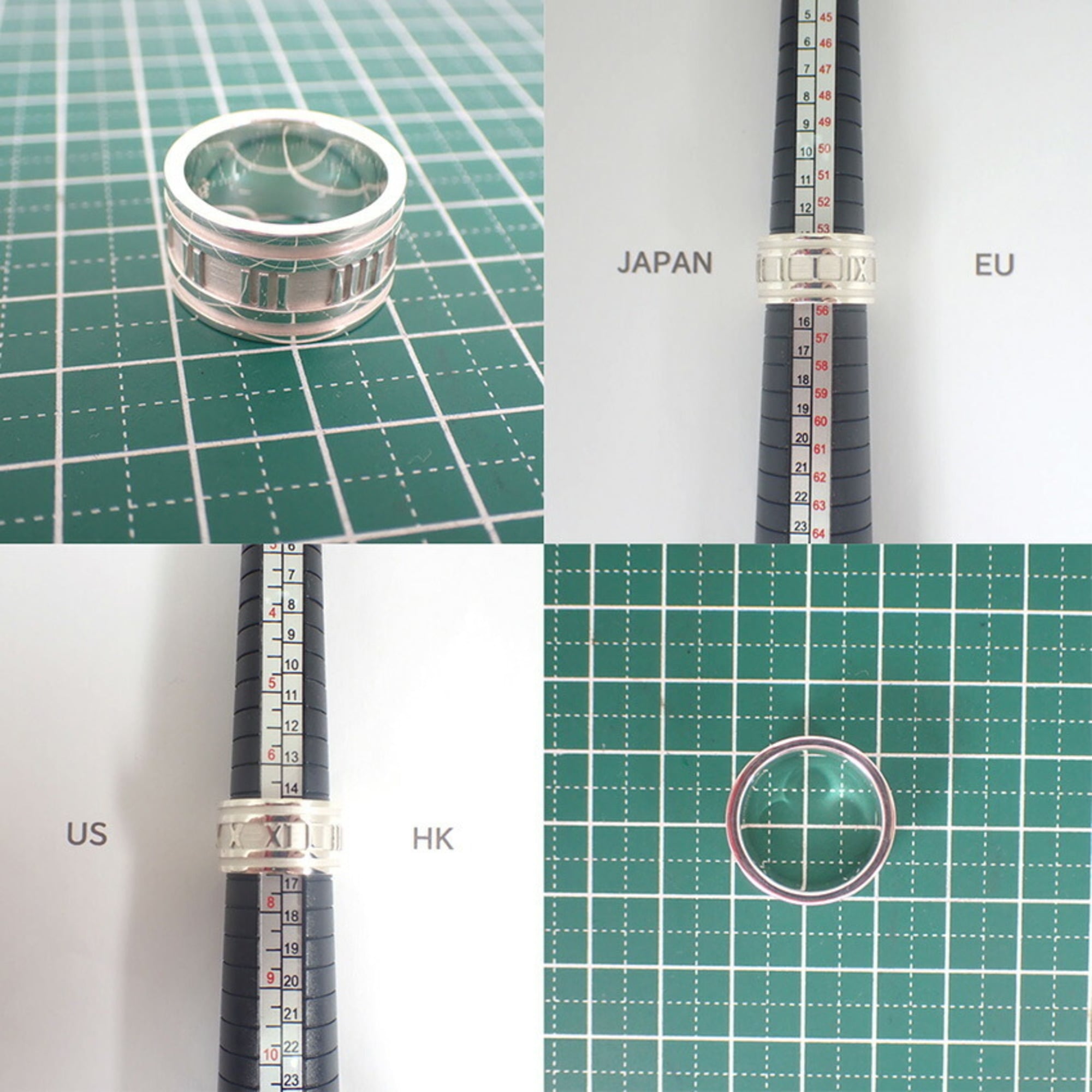Tiffany Sterling Silver 925 Band Ring (Pre-Owned)