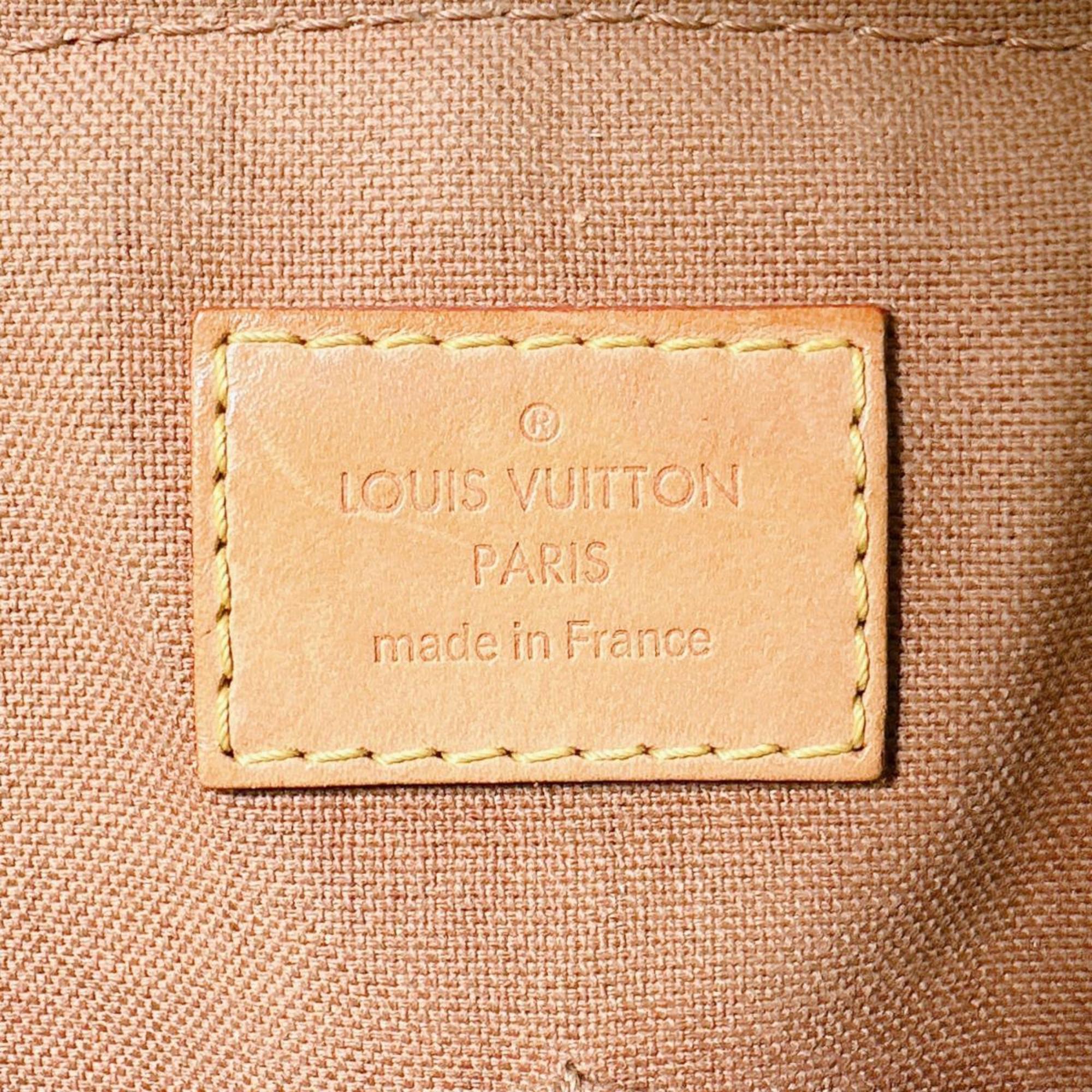 Louis Vuitton Brown Monogram Canvas Handbag (Pre-Owned)