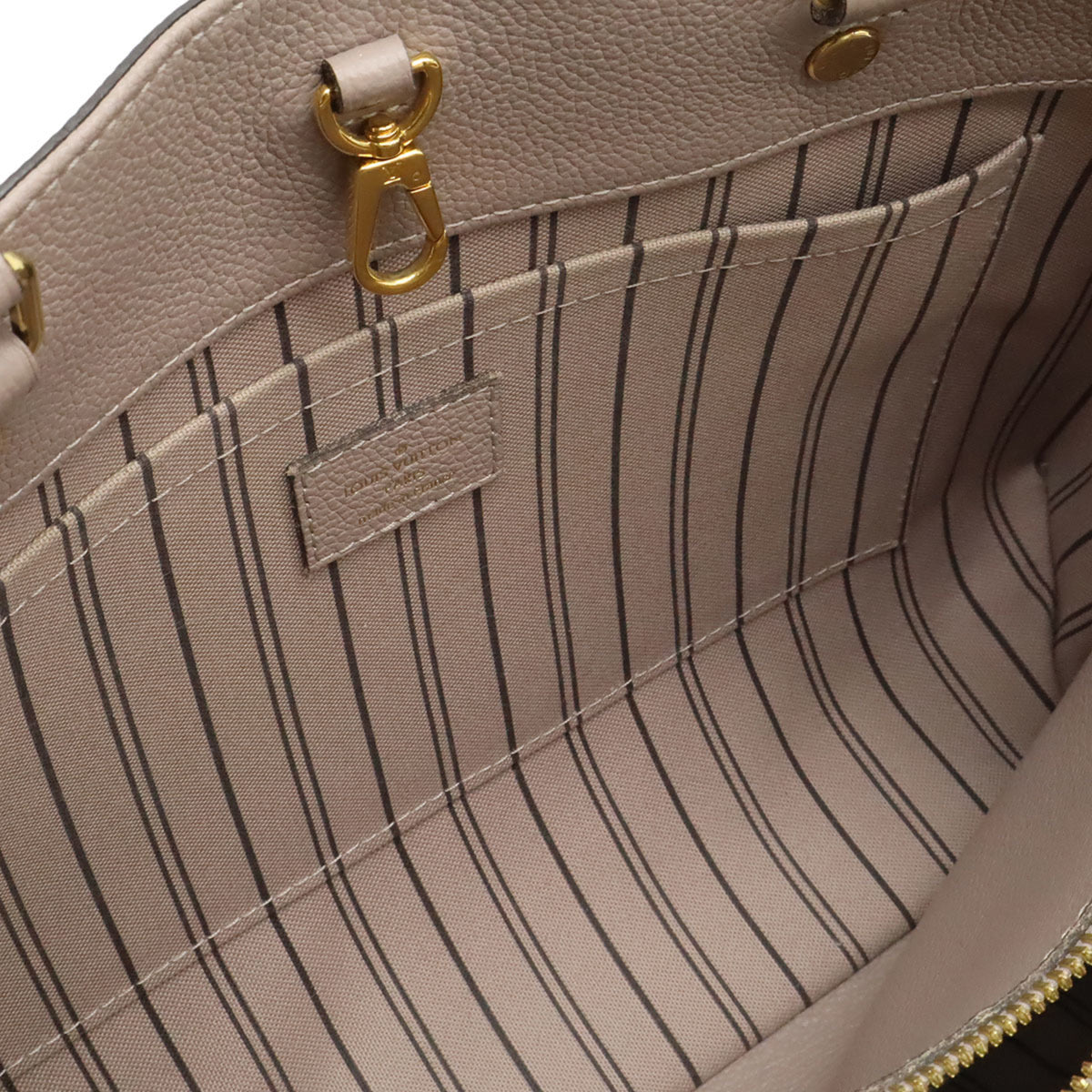 Louis Vuitton Brown Leather Handbag Shoulder Bag (Pre-Owned)