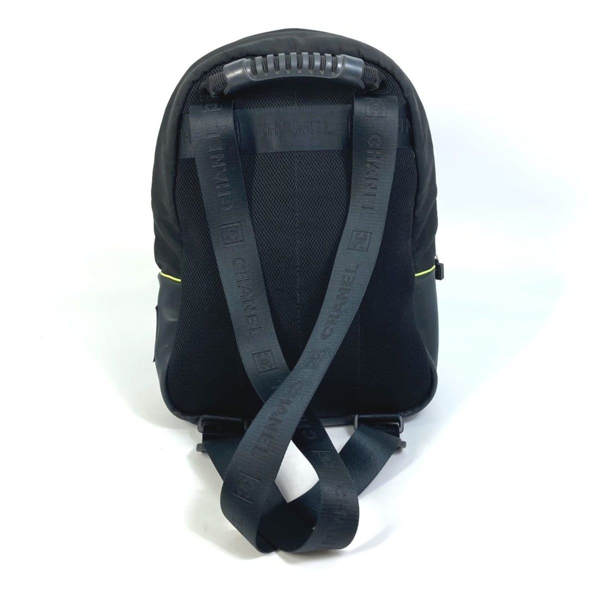 Chanel Black Cloth Backpack (Pre-Owned)