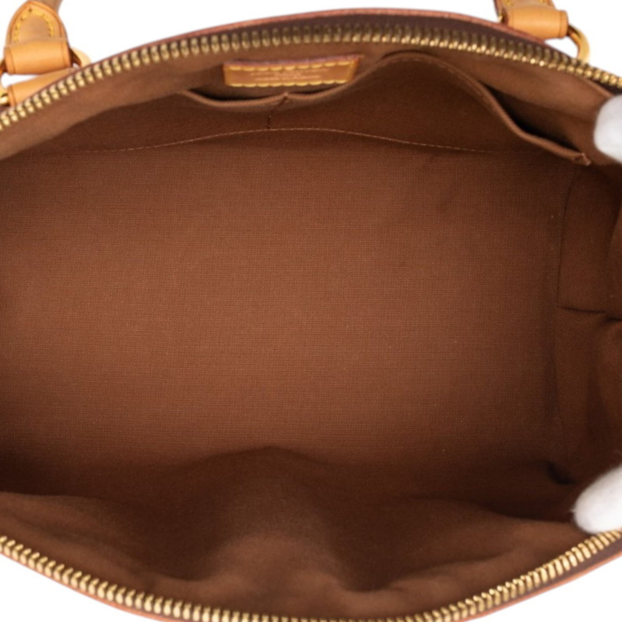 Louis Vuitton Brown Pvc Leather Handbag (Pre-Owned)