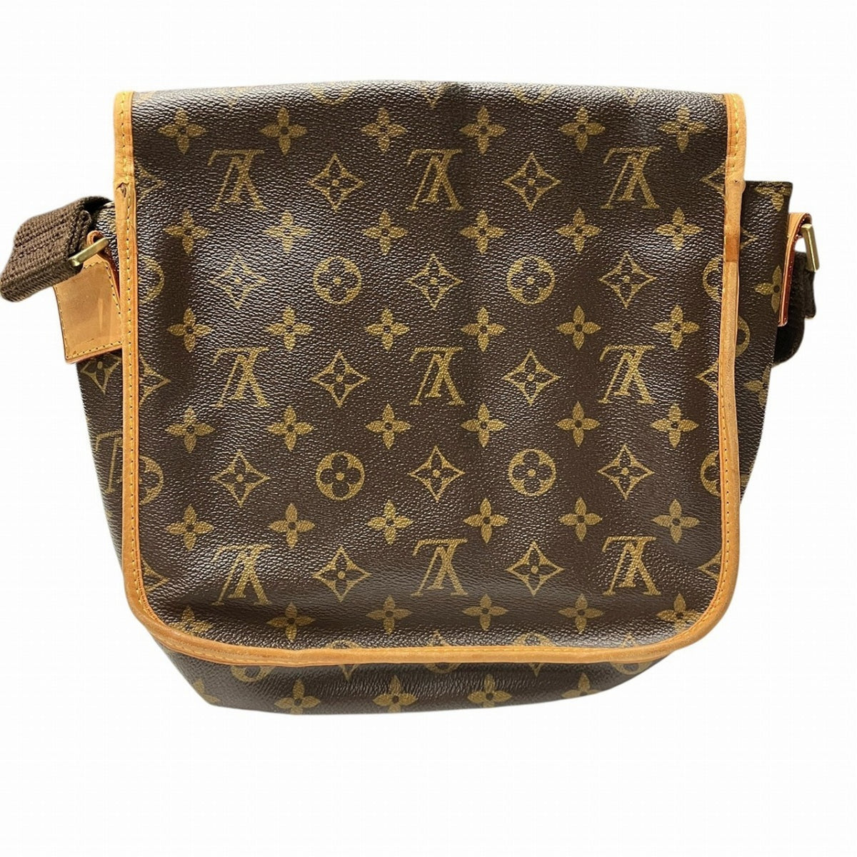 Louis Vuitton Brown Monogram Shoulder Bag (Pre-Owned)