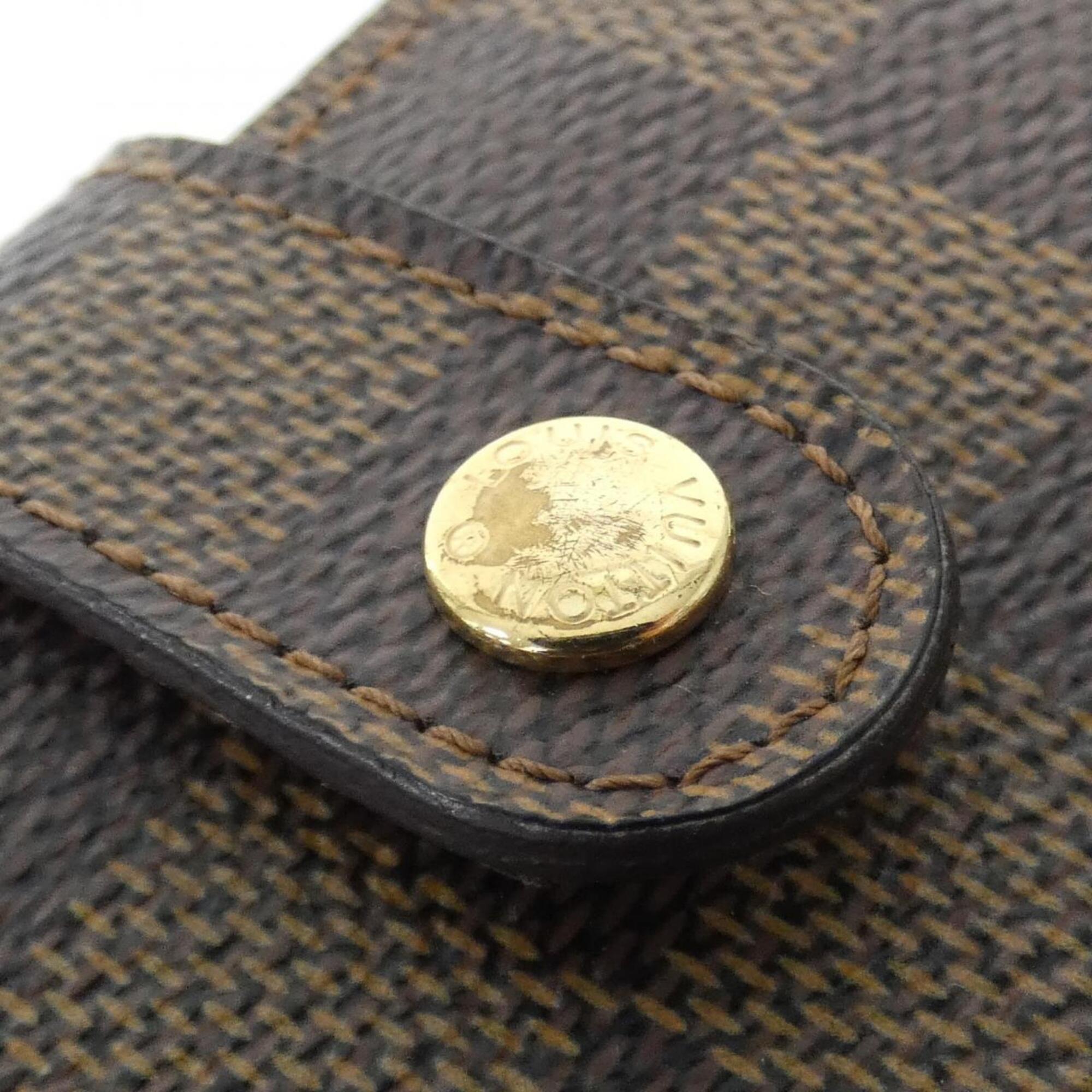 Louis Vuitton Ebene Coated Canvas Wallet (Bi-Fold) (Pre-Owned)
