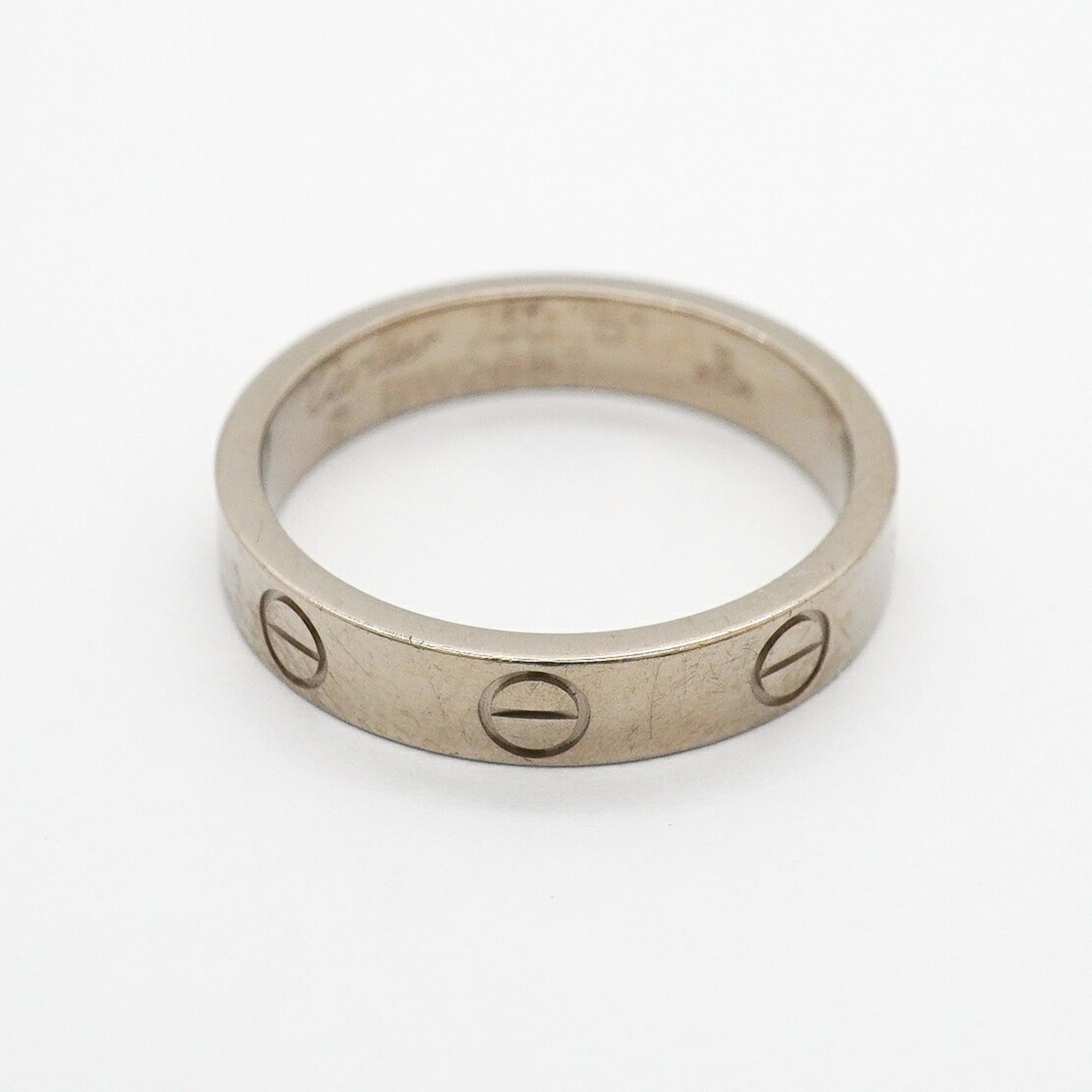 Cartier White Gold (18K) Band Ring (Pre-Owned)