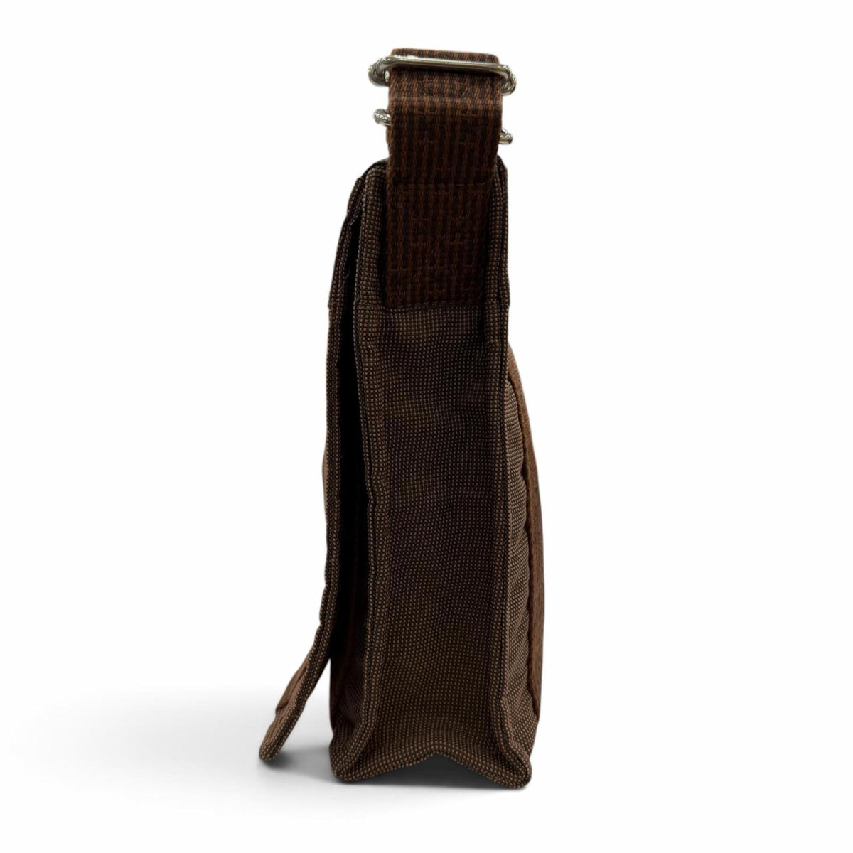 Hermes Brown Polyamide Polyester Shoulder Bag (Pre-Owned)