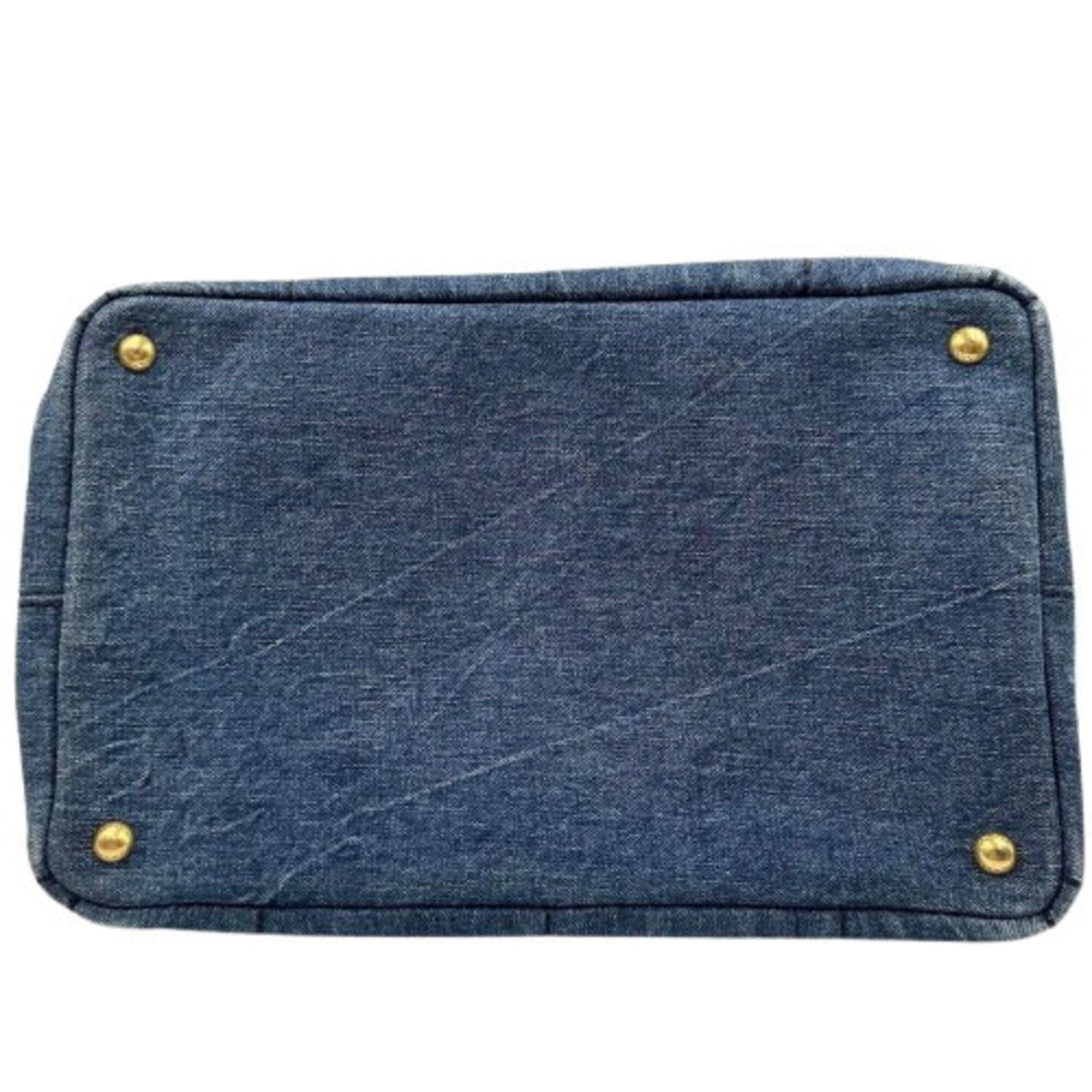 Prada Blue Denim Handbag (Pre-Owned)