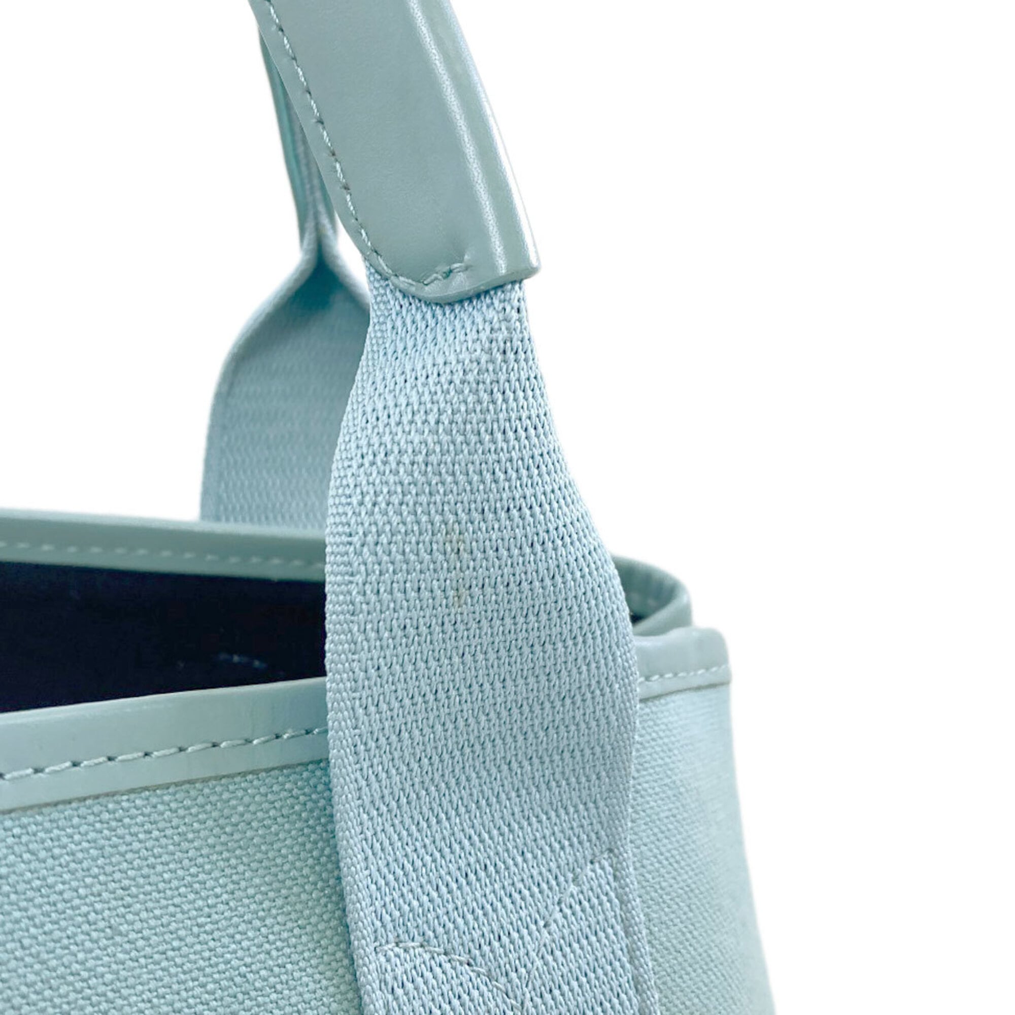 Balenciaga Light Blue Canvas Handbag (Pre-Owned)