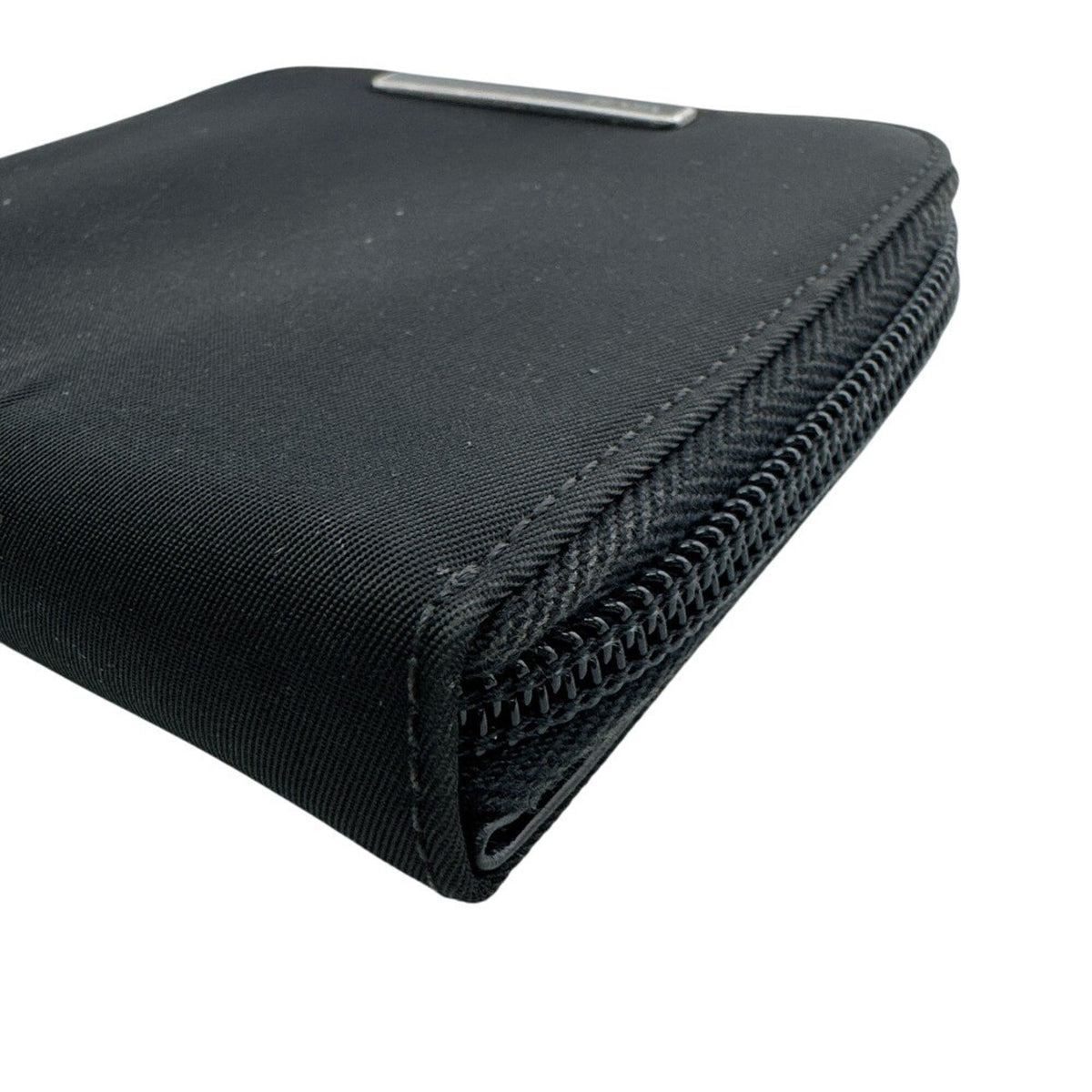 Prada Black Nylon Wallet (Bi-Fold) (Pre-Owned)