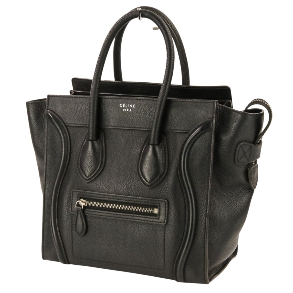Celine Black Leather Tote Bag (Pre-Owned)
