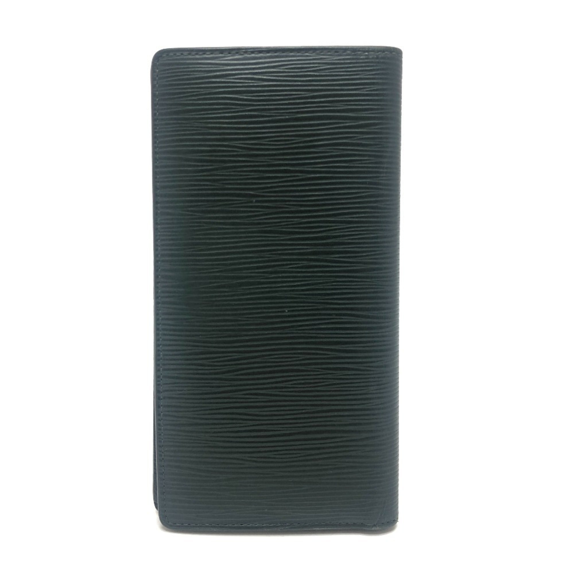 Louis Vuitton Dark Green Epi Leather Long Bill Wallet (Bi-Fold) (Pre-Owned)