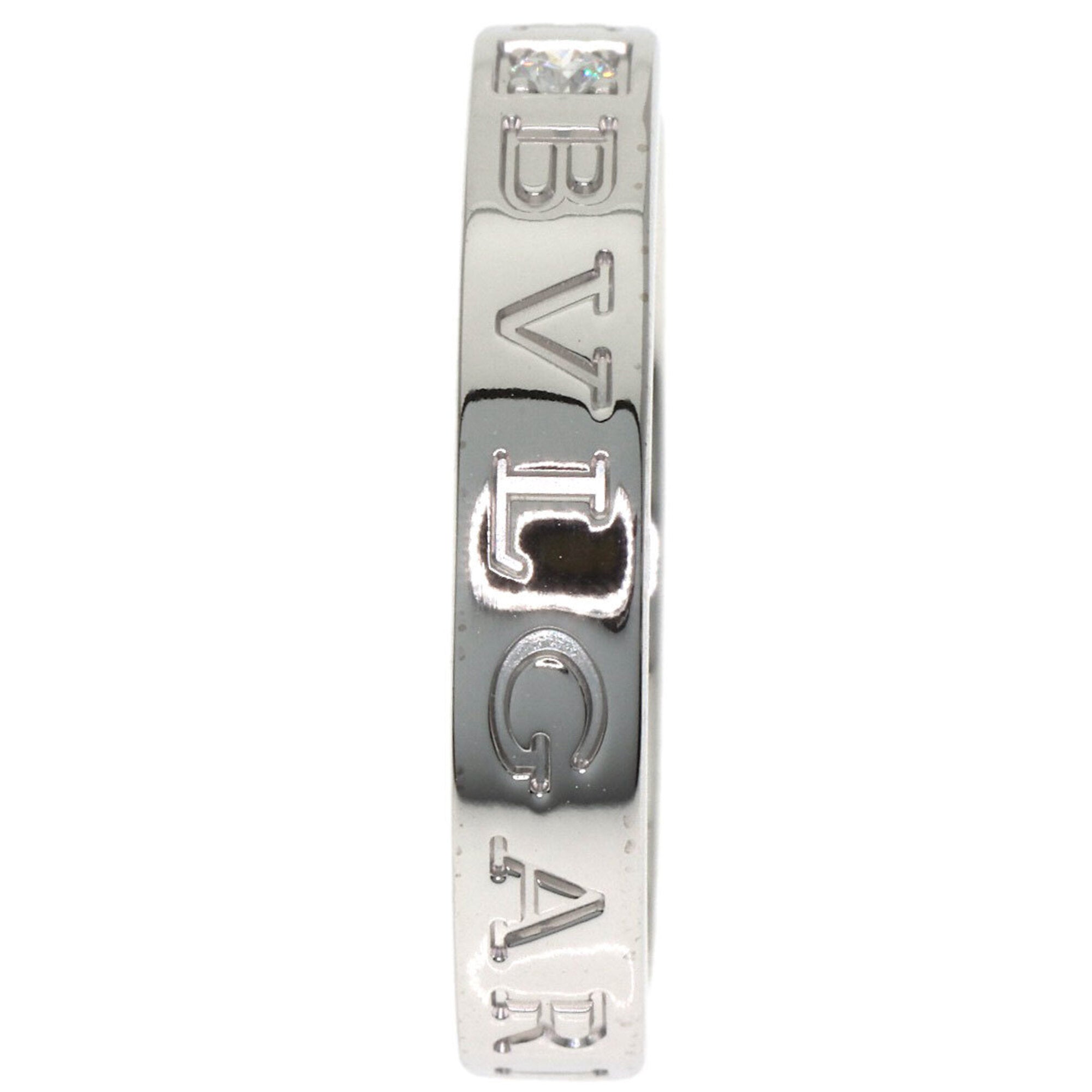 Bvlgari White Gold (18K) Band Ring (Pre-Owned)