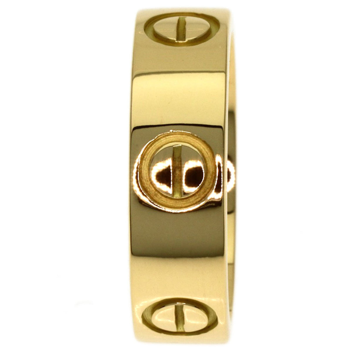 Cartier Love Yellow Gold (18K) Band Ring (Pre-Owned)