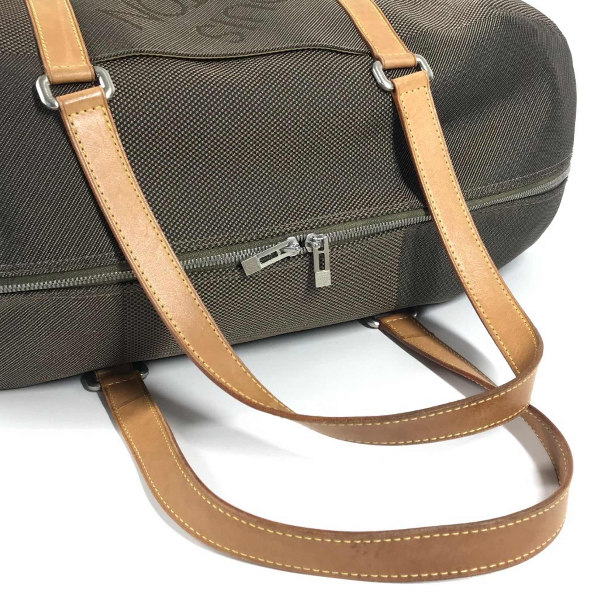 Louis Vuitton Khaki Damier Geant Boston Bag Shoulder Bag (Pre-Owned)