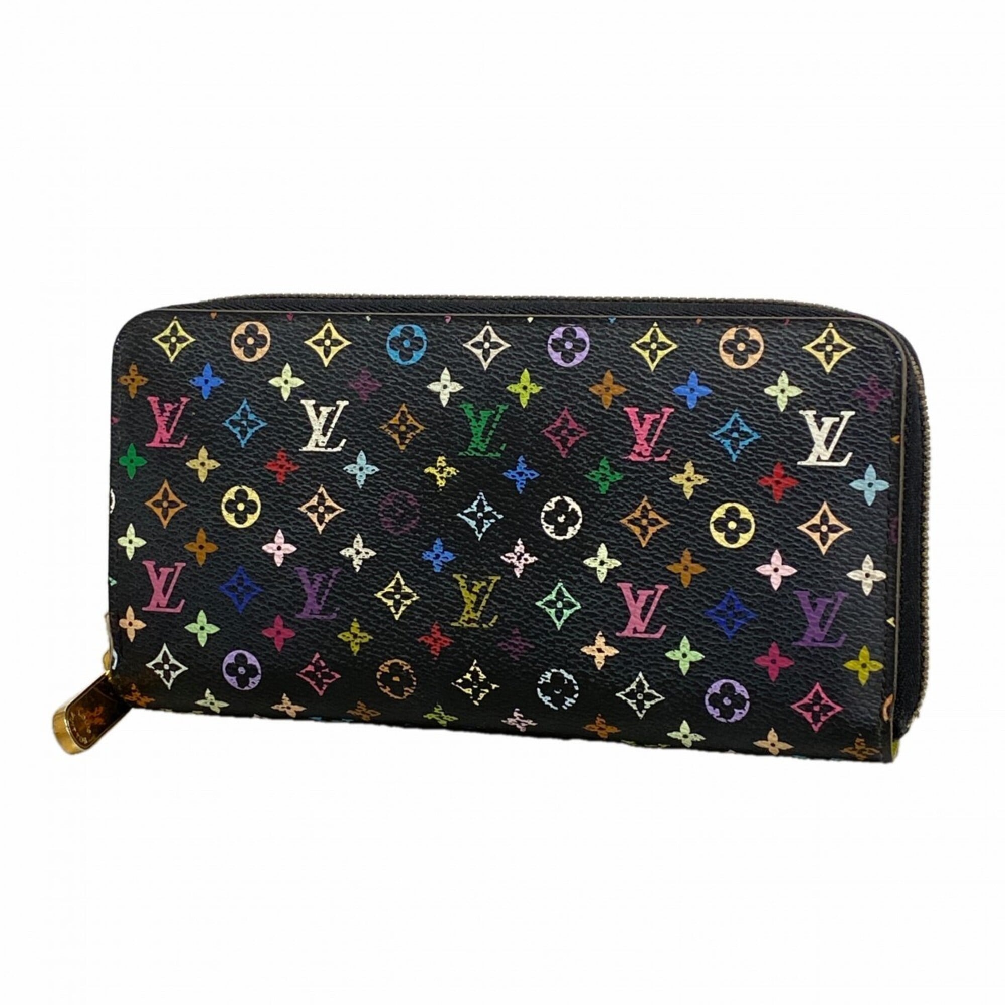 Louis Vuitton Noir Pistache Long Wallet (Bi-Fold) (Pre-Owned)