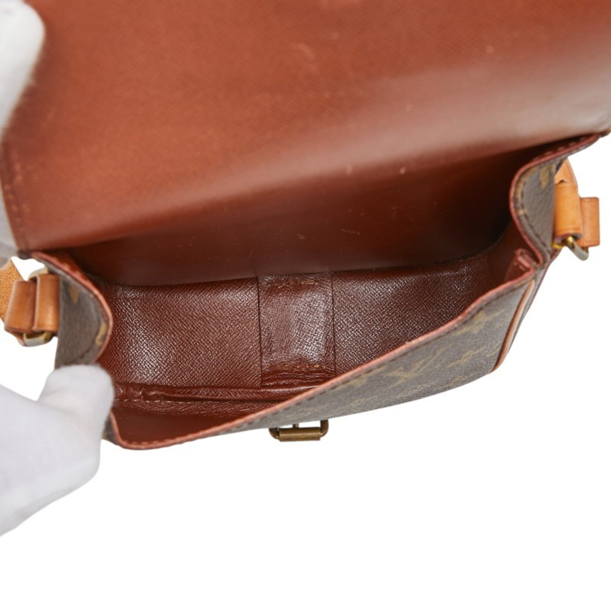 Louis Vuitton Brown Pvc Leather Shoulder Bag (Pre-Owned)