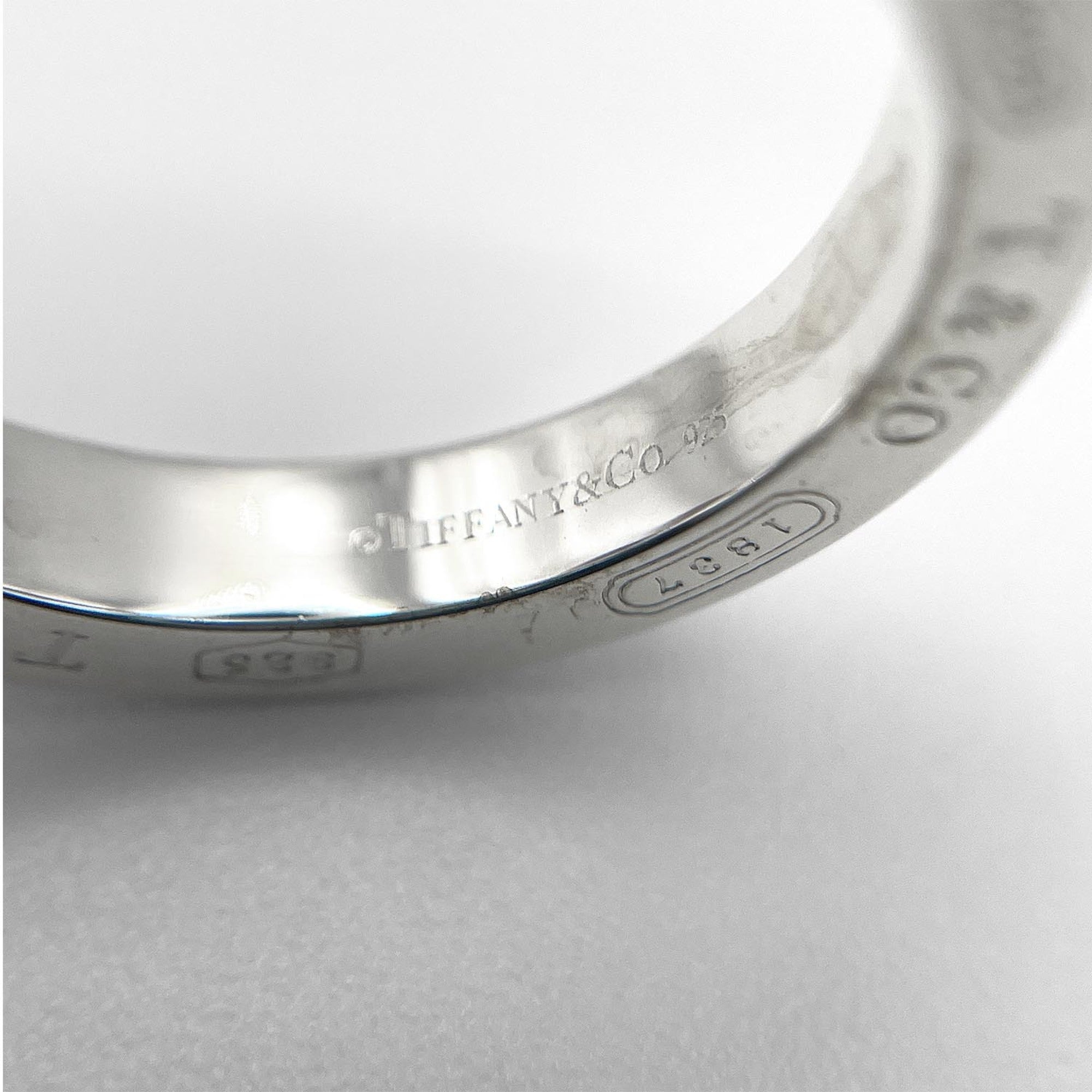 Tiffany Silver 925 Band Ring (Pre-Owned)