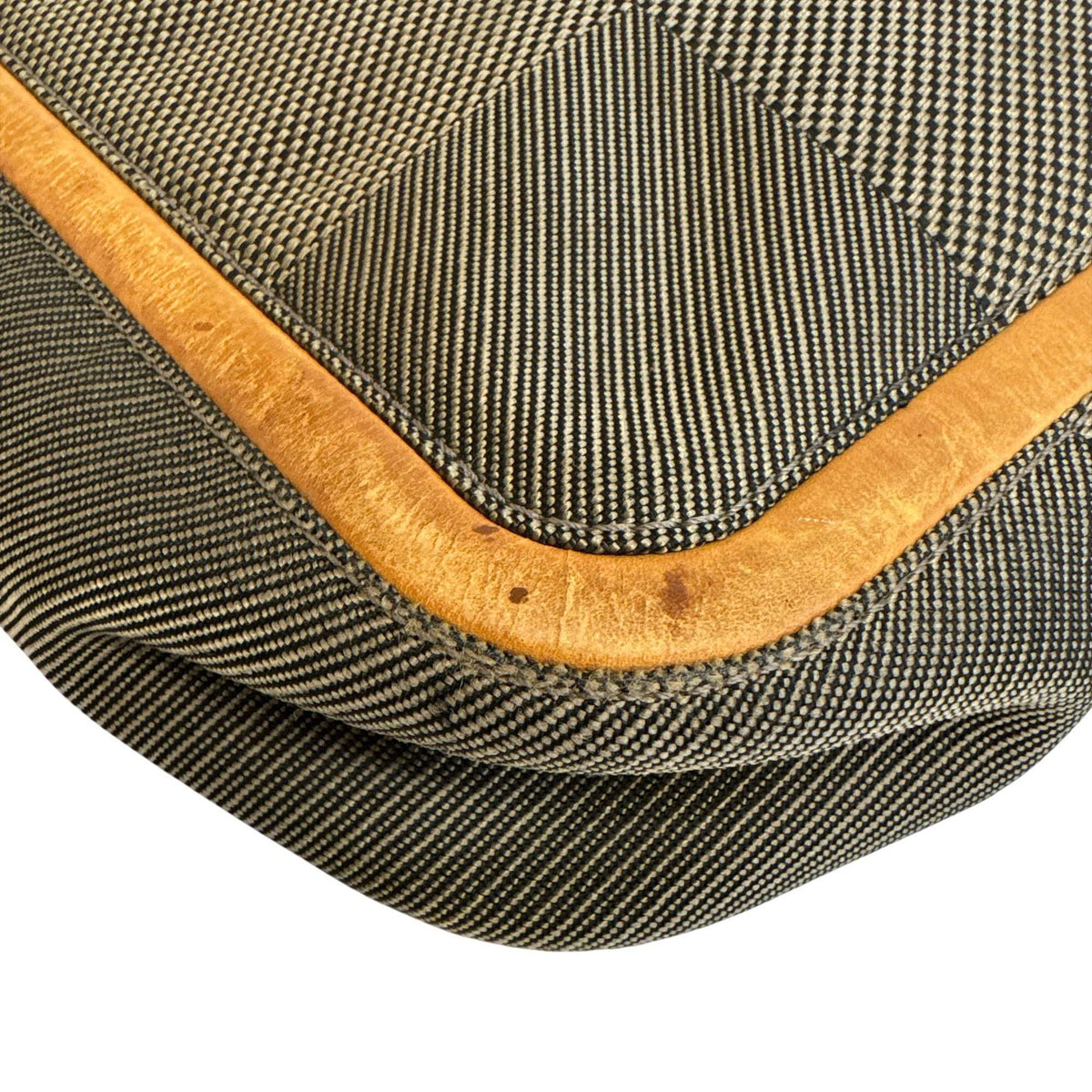 Louis Vuitton Damier Geant Green Khaki Canvas Shoulder Bag (Pre-Owned)
