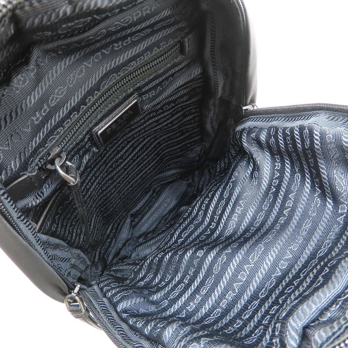 Prada Black Multi-Color Nylon Sling Bag (Pre-Owned)
