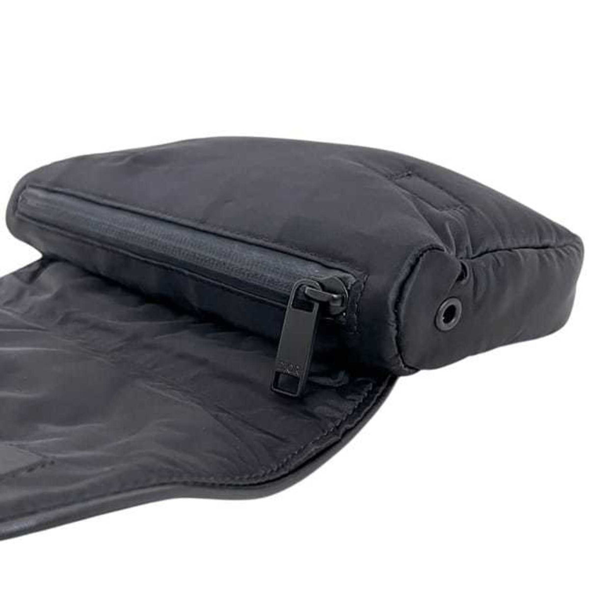 Christian Dior Black Nylon Saddle Bag Shoulder Bag Sling Bag (Pre-Owned)