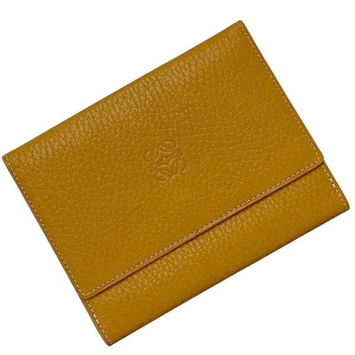 Loewe Brown Camel Leather Wallet (Bi-Fold) (Pre-Owned)