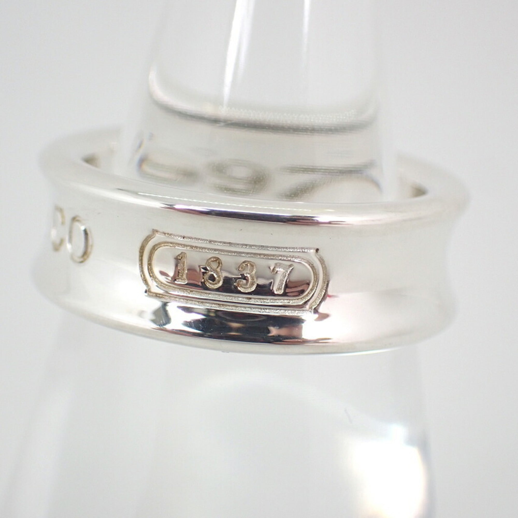 Tiffany Sterling Silver 925 Band Ring (Pre-Owned)