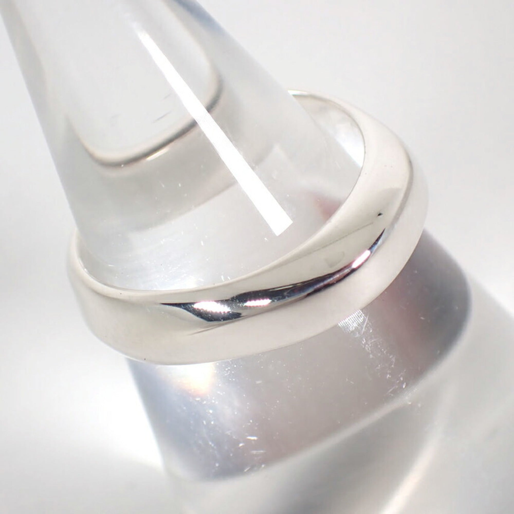 Tiffany Sterling Silver 925 Band Ring (Pre-Owned)