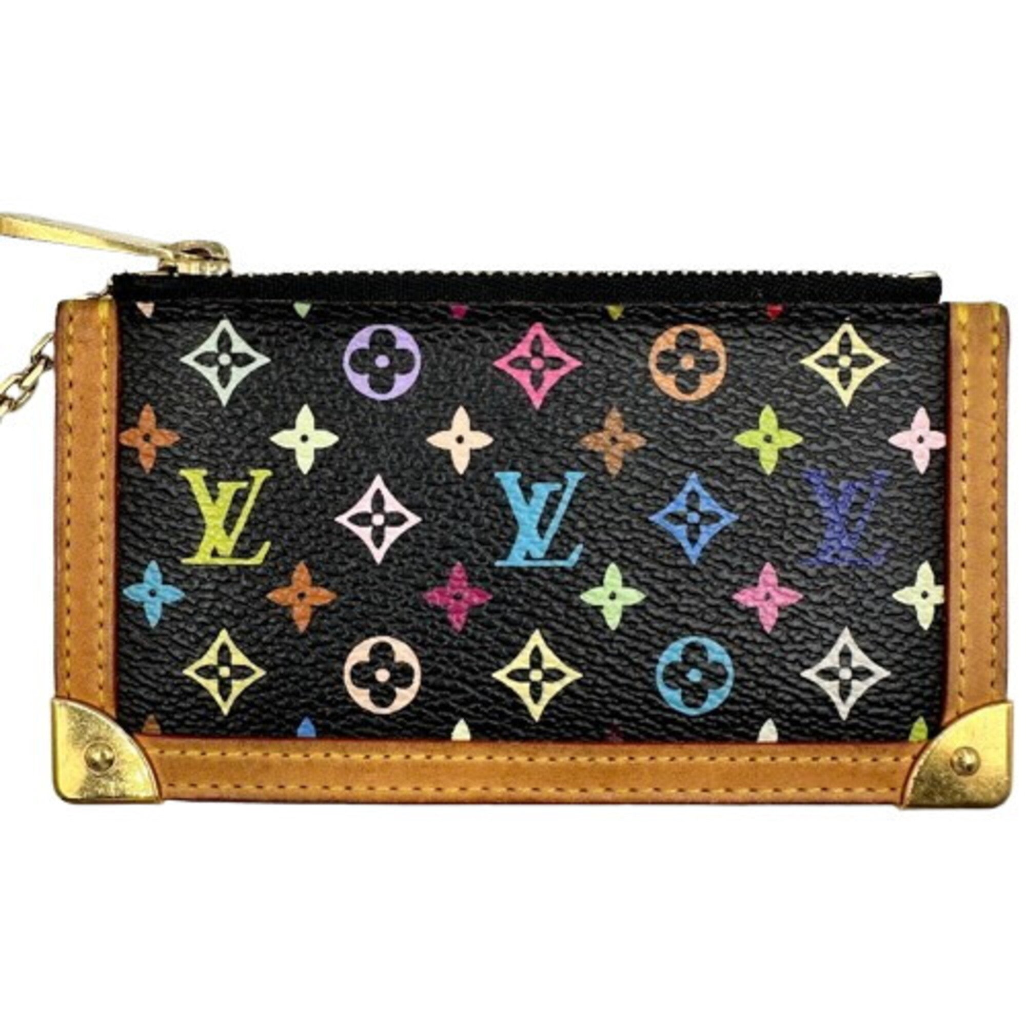 Louis Vuitton Black Pvc Coin Purse/Coin Case (Pre-Owned)