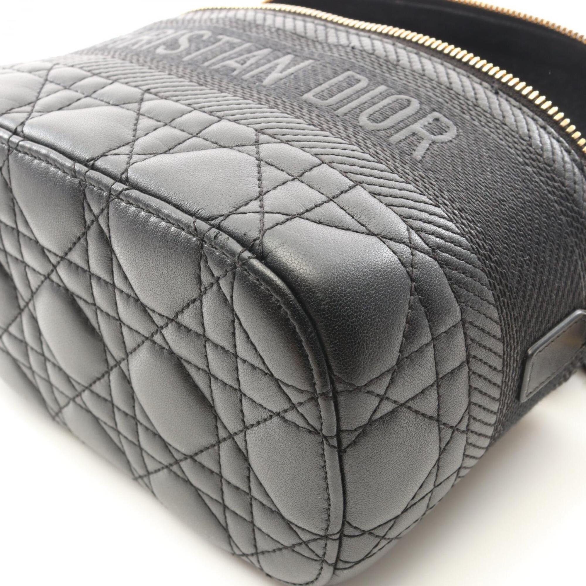 Christian Dior Black Leather Handbag (Pre-Owned)