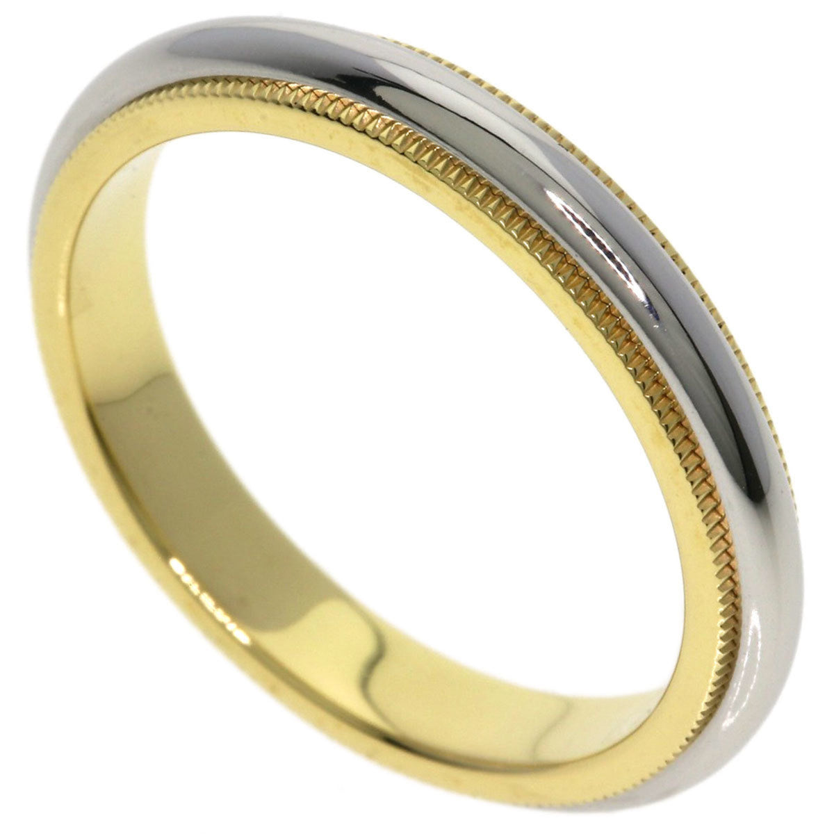 Tiffany Yellow Gold (18K) Platinum 950 Band Ring (Pre-Owned)