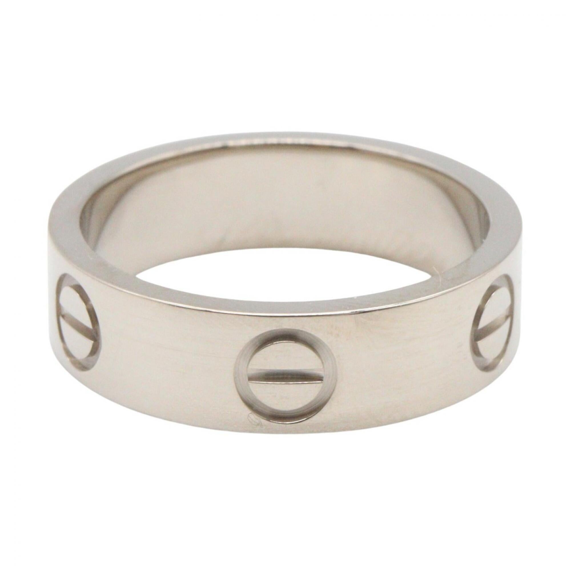 Cartier White Gold White Gold (18K) Band Ring (Pre-Owned)