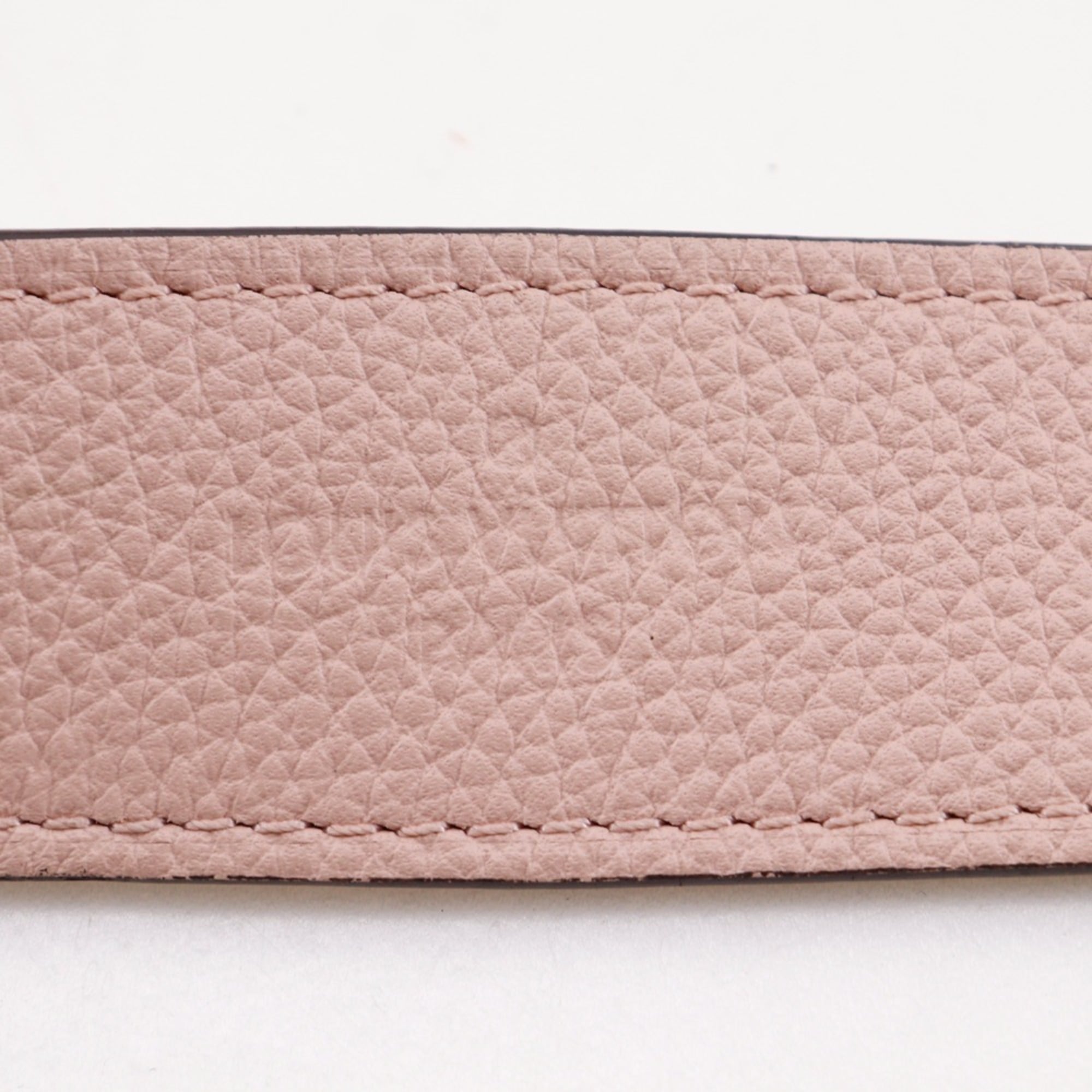 Louis Vuitton Magnolia Pink Mahina Leather Monogram Shoulder Bag (Pre-Owned)