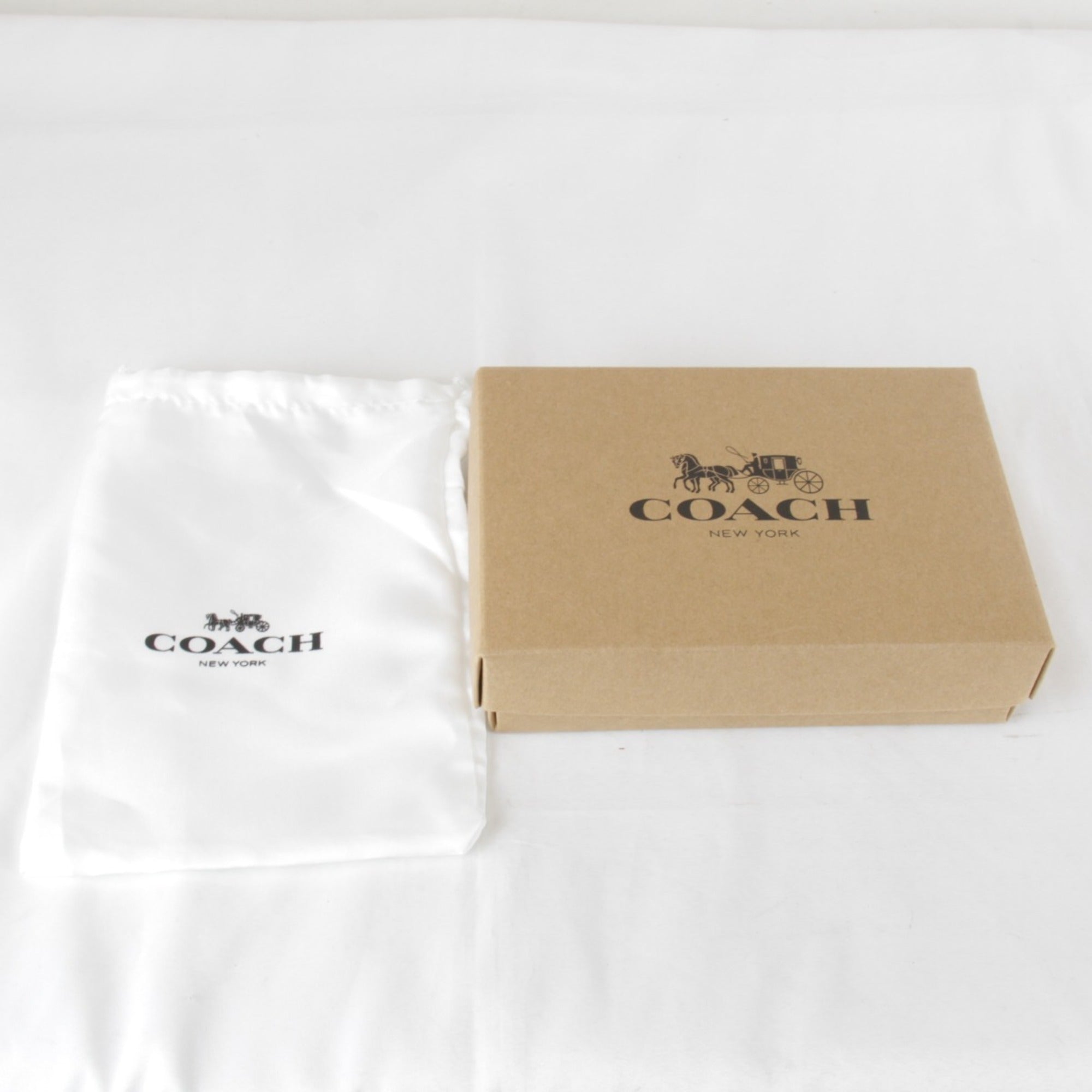 Coach Brown Pvc Leather Wallet (Bi-Fold) (Pre-Owned)