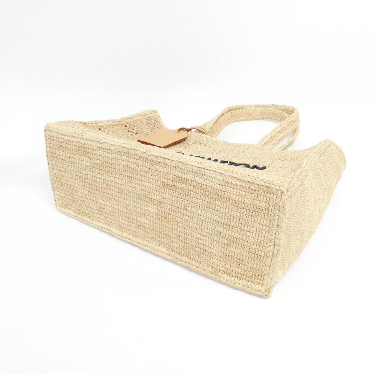 Louis Vuitton Damier Beige Natural Raffia Handbag Pouch (Pre-Owned)