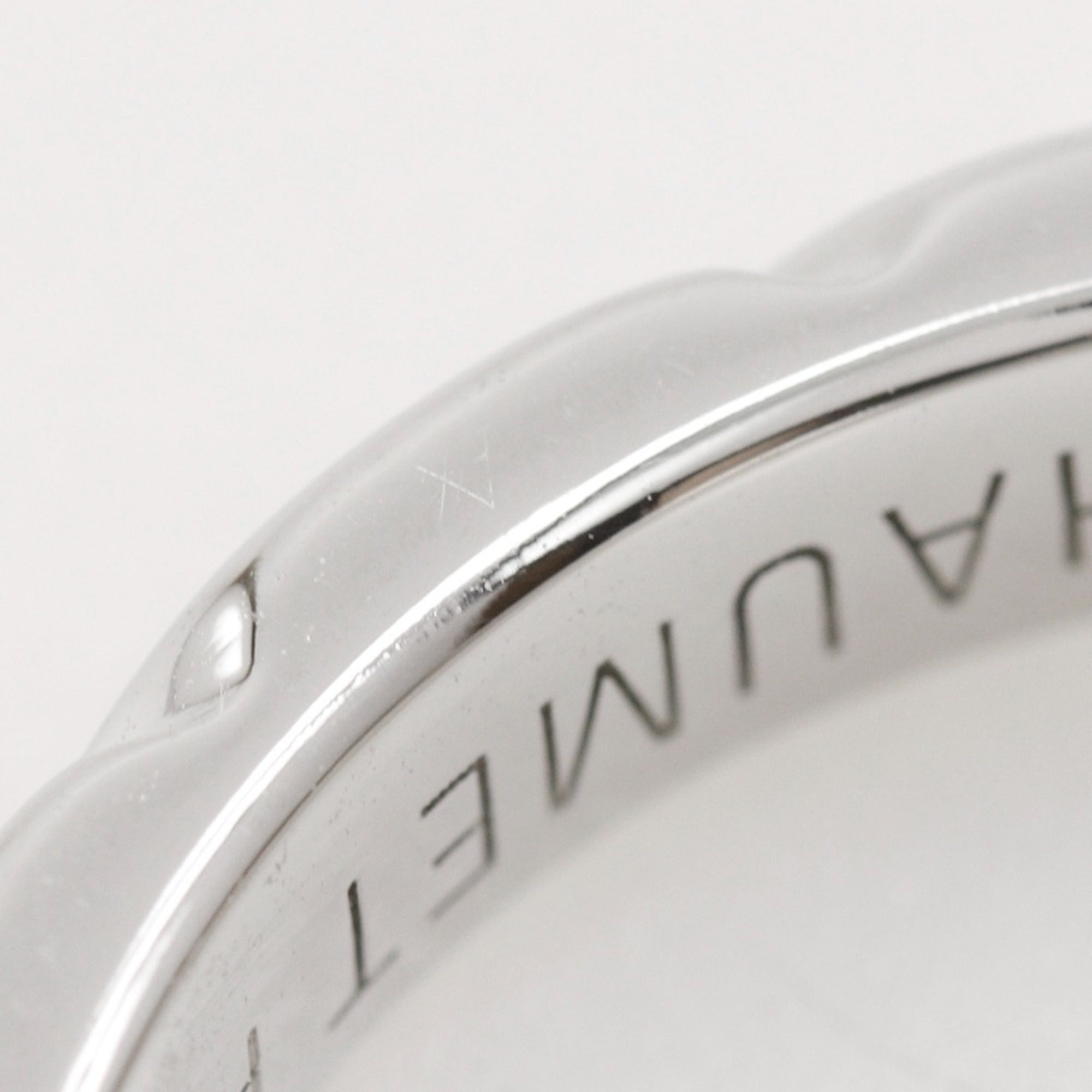 Chaumet Platinum 950 Band Ring (Pre-Owned)