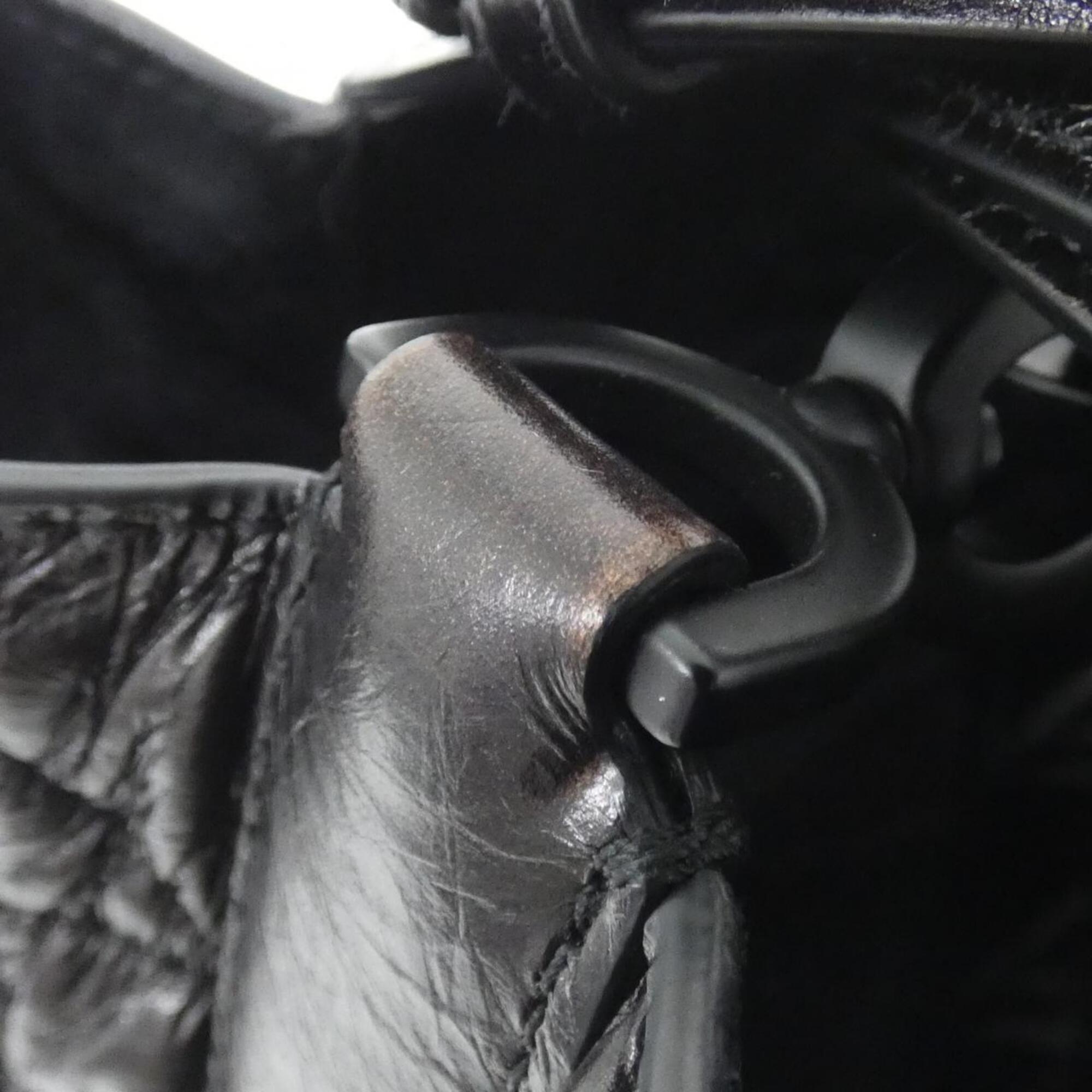 Christian Dior Black Leather Handbag (Pre-Owned)