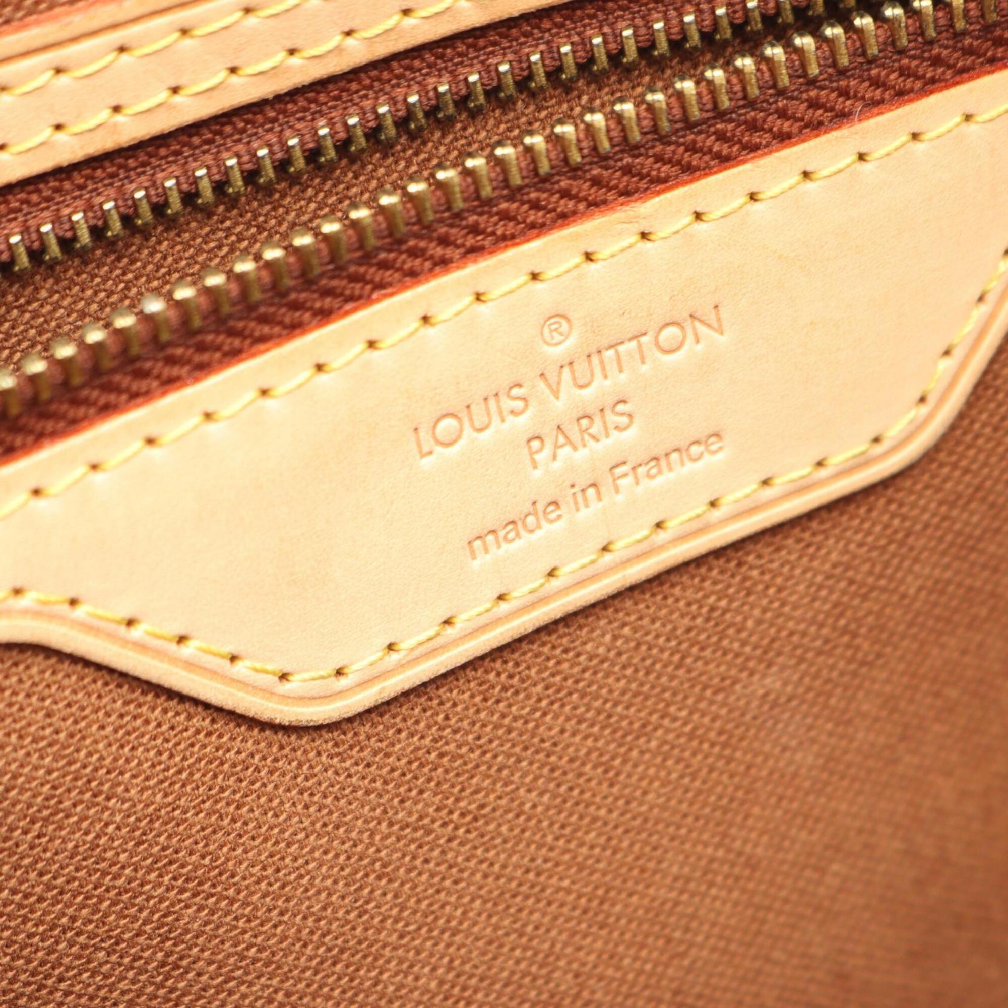 Louis Vuitton Brown Monogram Handbag Shoulder Bag (Pre-Owned)