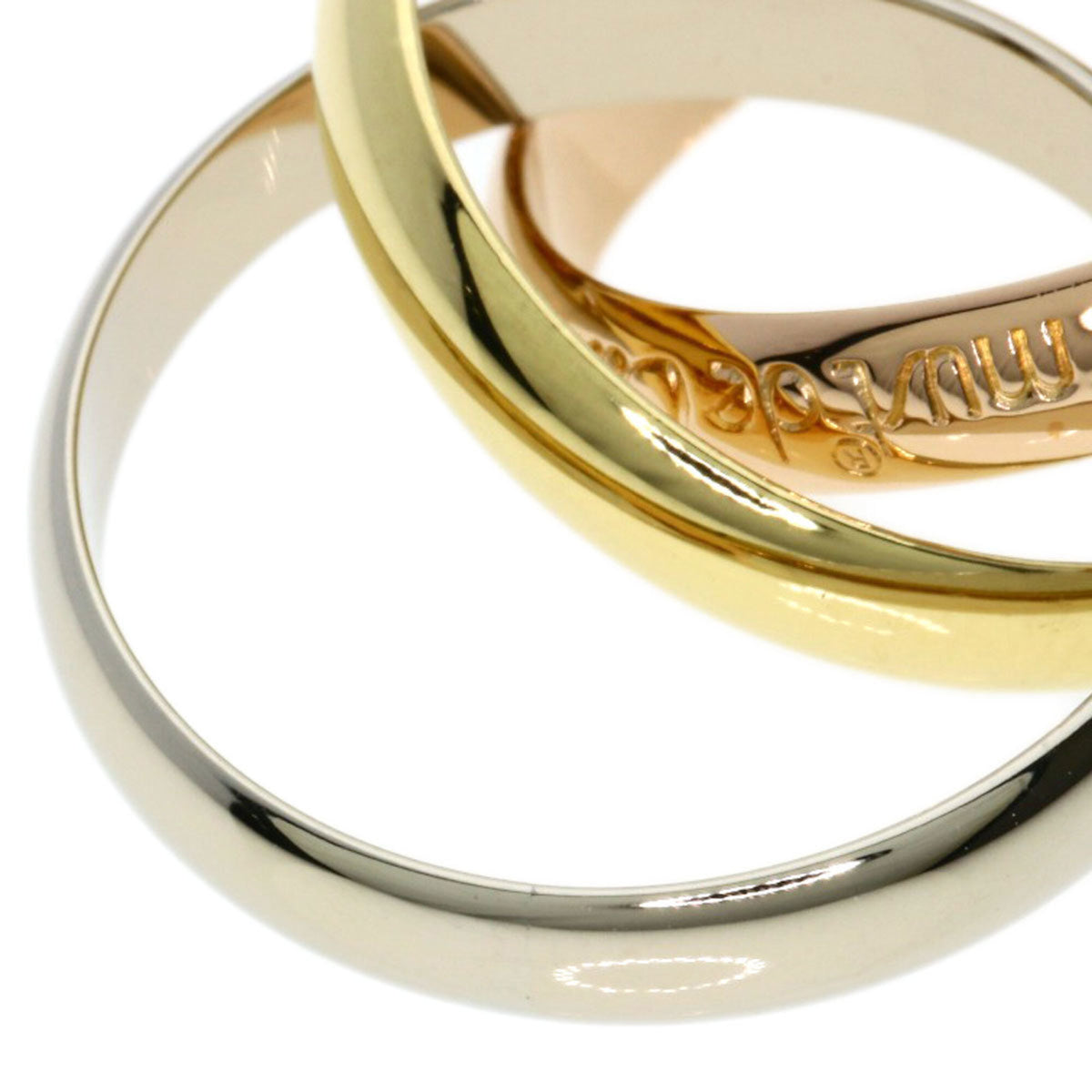 Cartier Yellow Gold (18K) Pink Gold (18K) White Gold (18K) Band Ring (Pre-Owned)