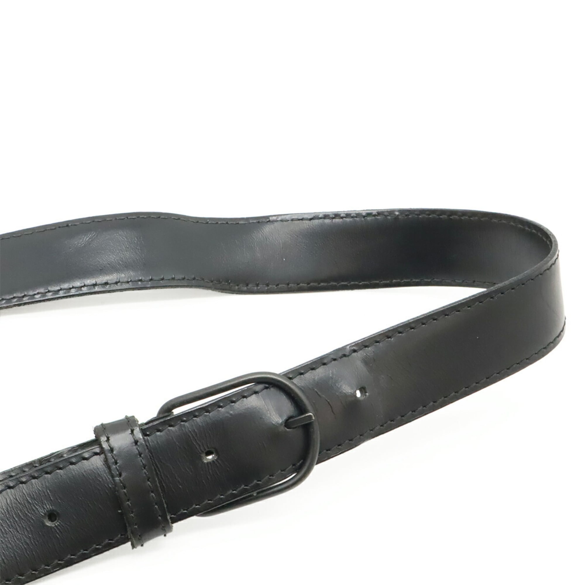 Louis Vuitton Noir Epi Leather Pouch Shoulder Bag (Pre-Owned)