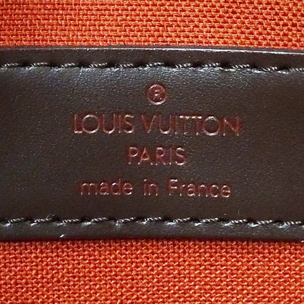 Louis Vuitton Brown Galle Damier Canvas Handbag Shoulder Bag (Pre-Owned)