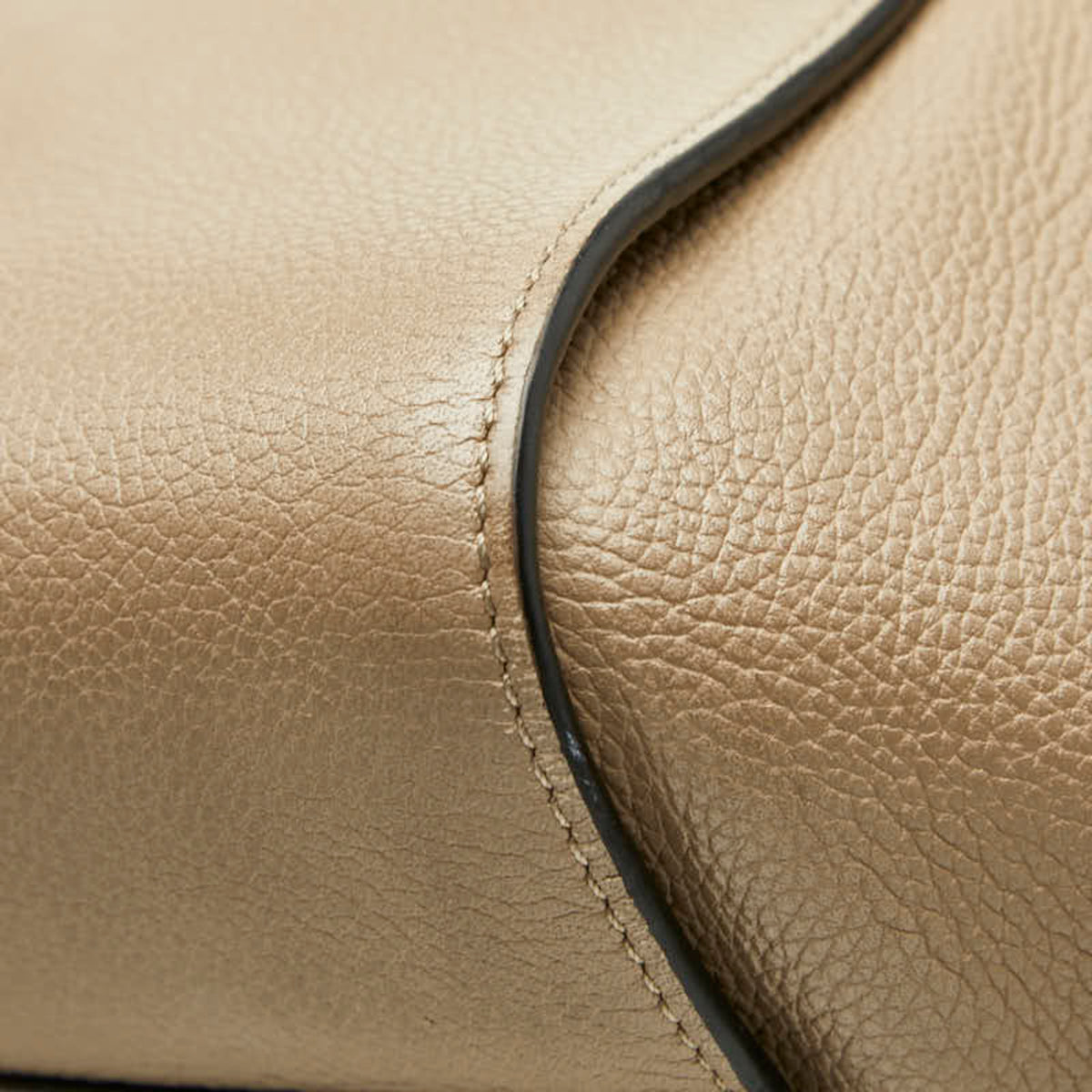 Loewe Beige Leather Handbag Shoulder Bag (Pre-Owned)