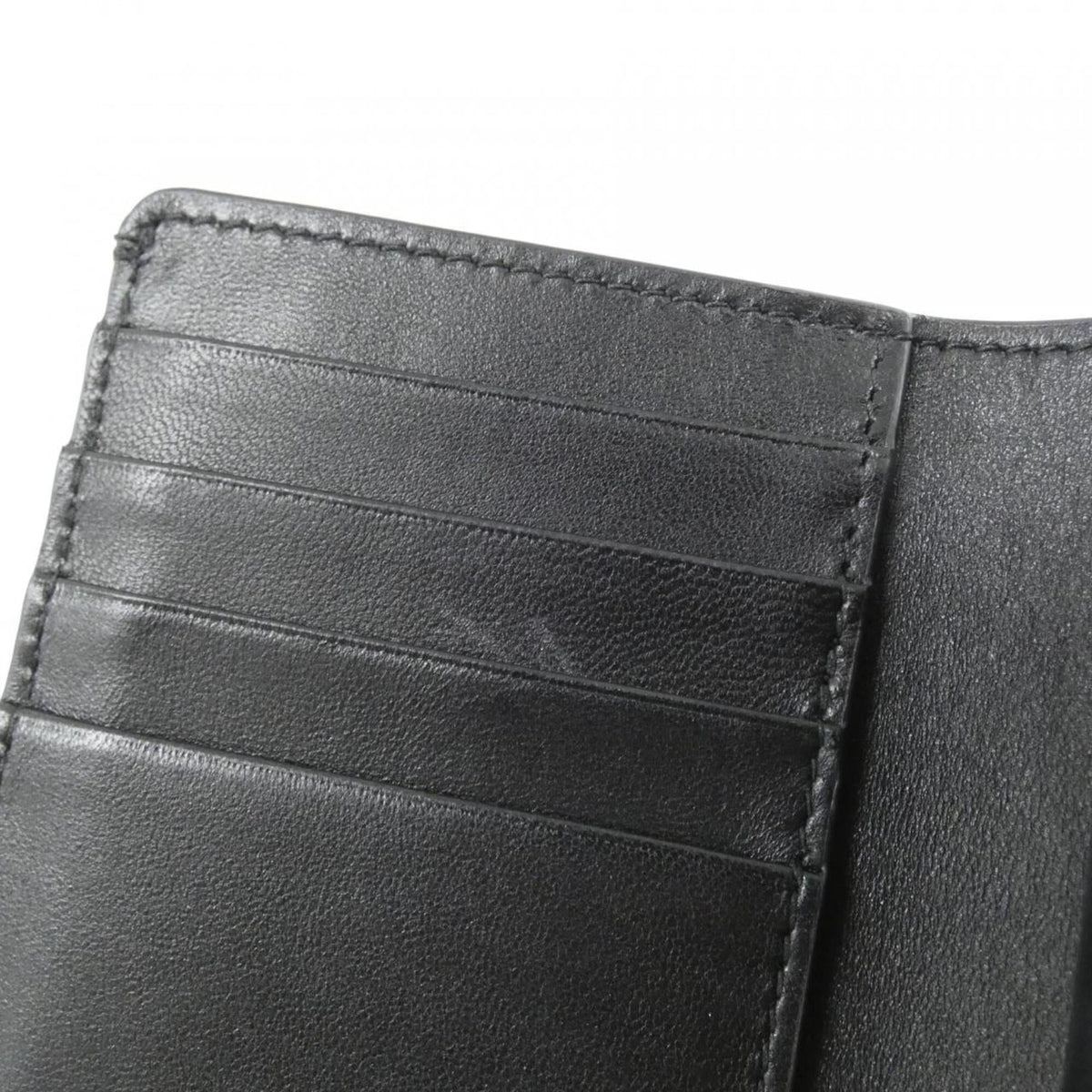 Christian Dior Black Leather Wallet (Bi-Fold) (Pre-Owned)